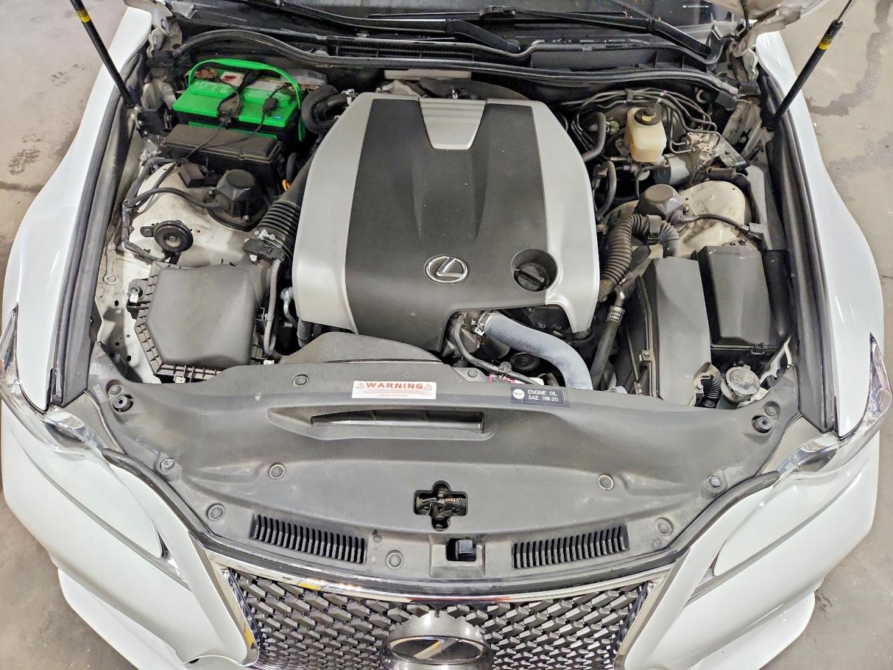 2015 Lexus Is 350 White vin: JTHCE1D25F5009254