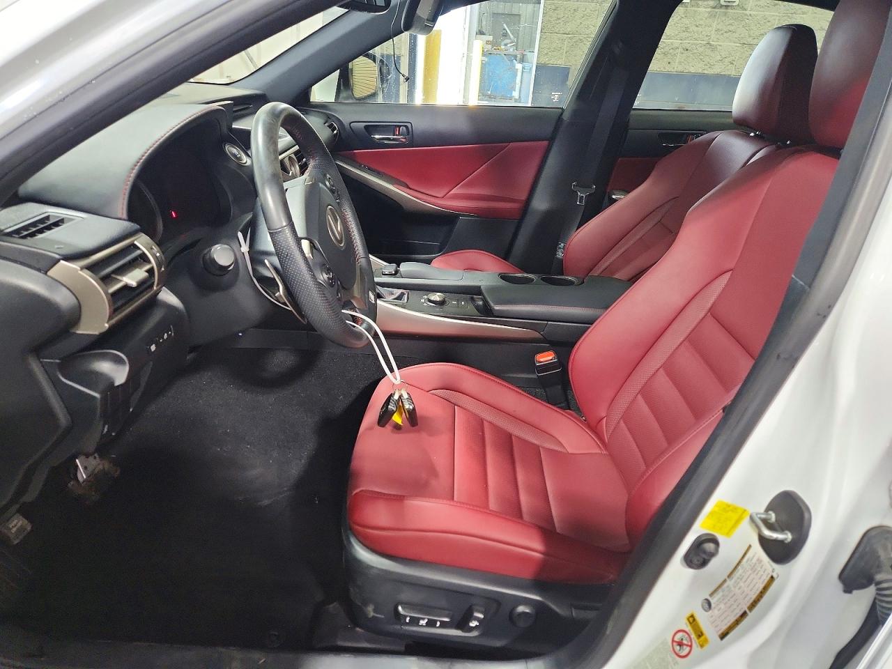 2015 Lexus Is 350 White vin: JTHCE1D25F5009254