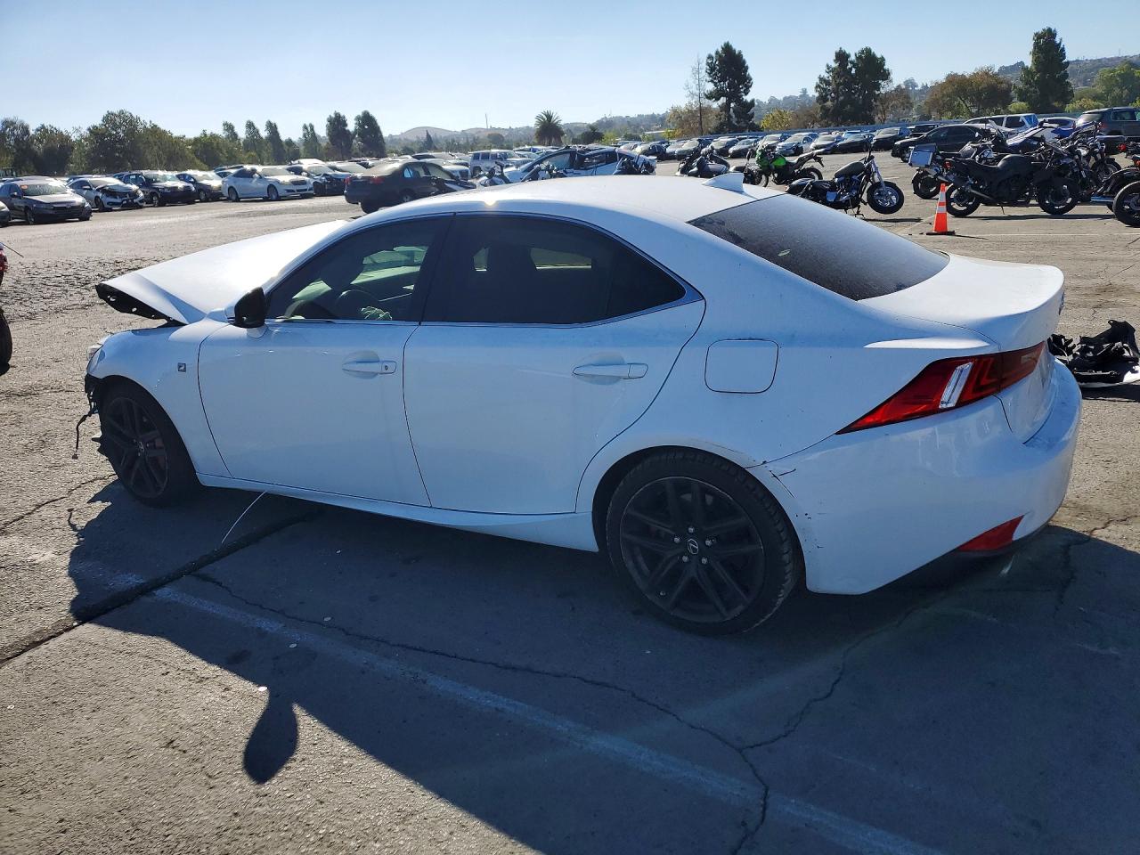 2014 Lexus Is 350 White vin: JTHCE1D26E5004997