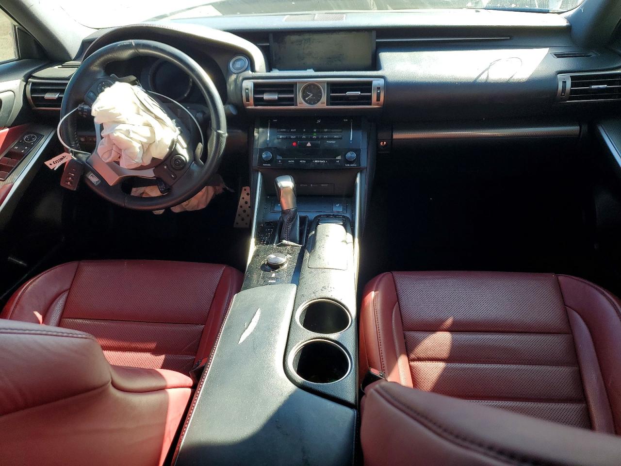 2014 Lexus Is 350 White vin: JTHCE1D26E5004997