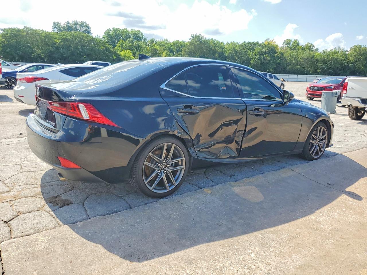 2015 Lexus Is 350 Black vin: JTHCE1D27F5006355