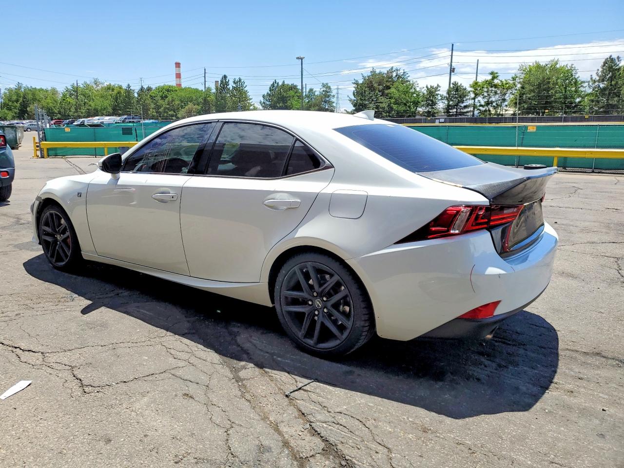 2014 Lexus Is 350 White vin: JTHCE1D28E5000871
