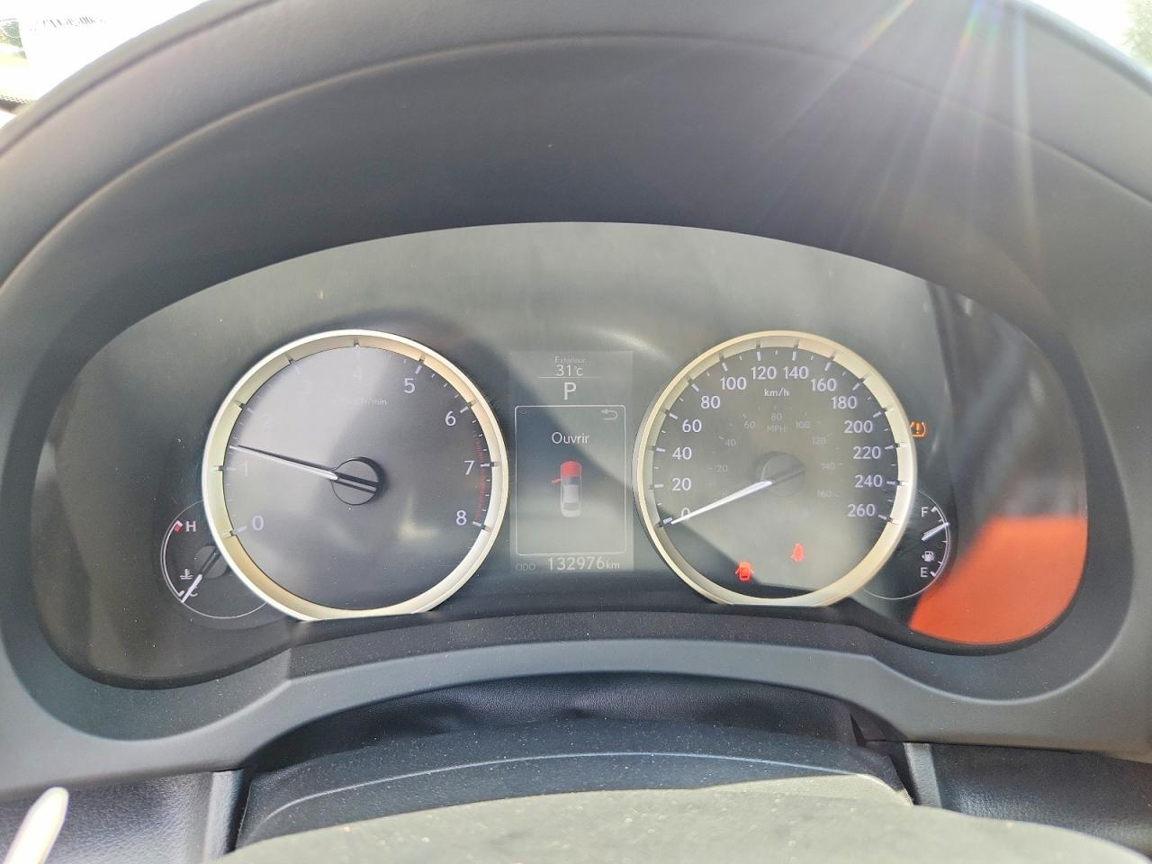 2014 Lexus Is 350 White vin: JTHCE1D28E5000899