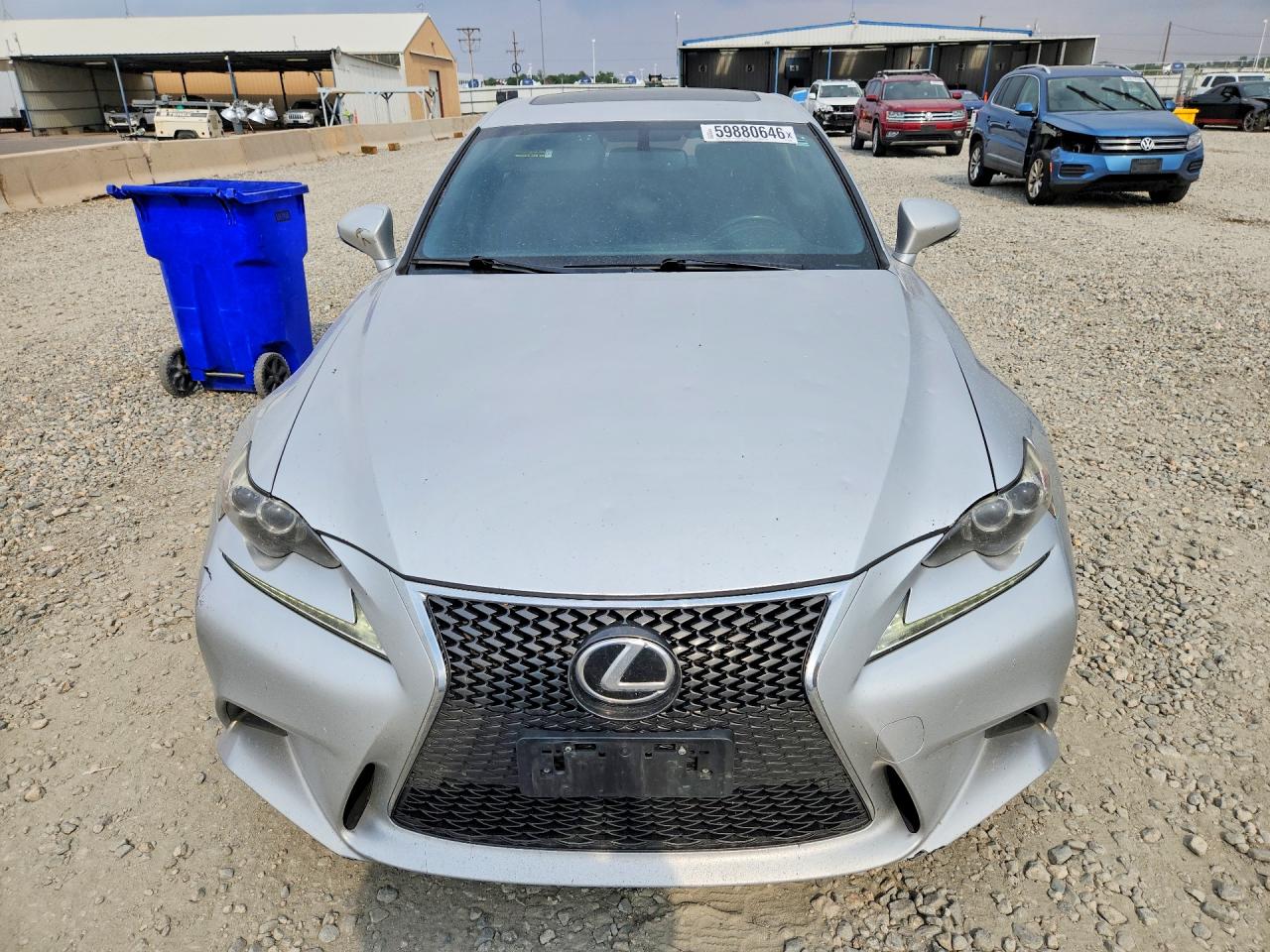 2014 Lexus Is 350 Silver vin: JTHCE1D28E5003558