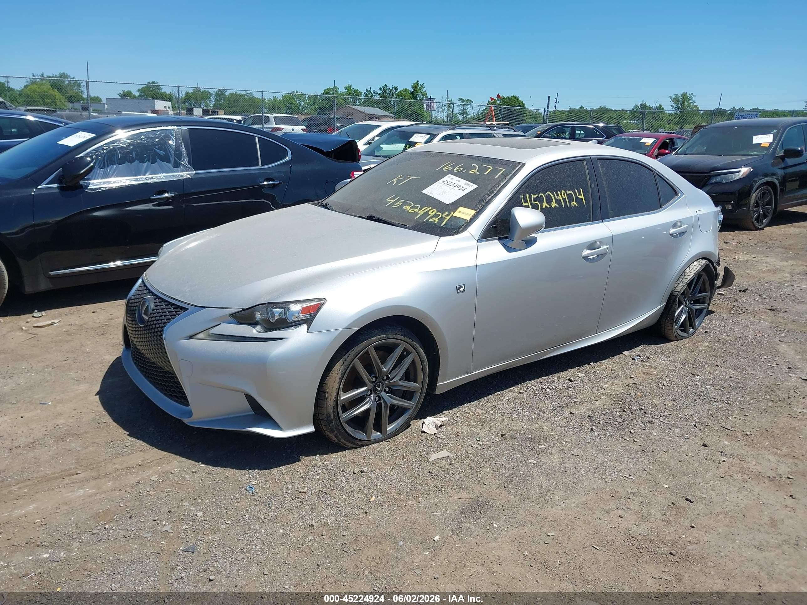 2014 Lexus Is 350   Серебряный vin: JTHCE1D28E5003978