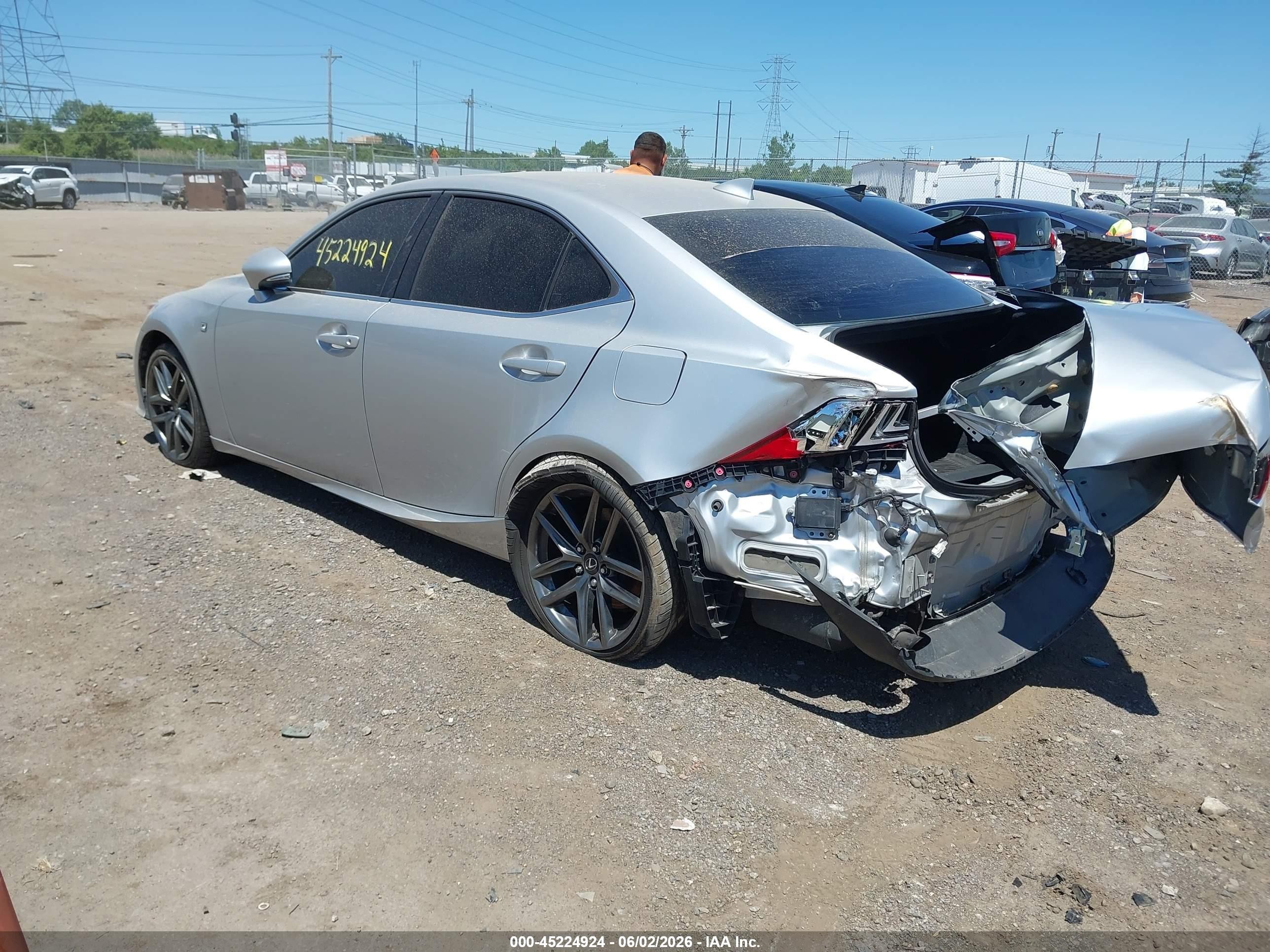 2014 Lexus Is 350   Серебряный vin: JTHCE1D28E5003978