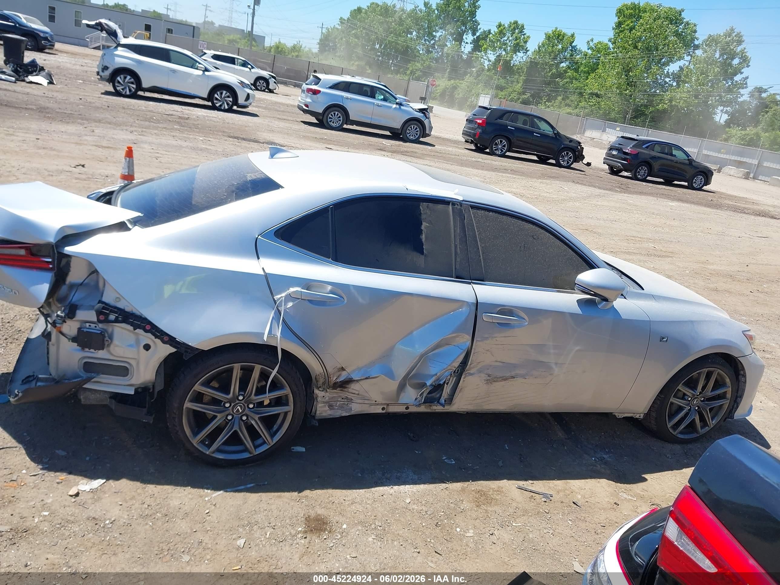2014 Lexus Is 350   Серебряный vin: JTHCE1D28E5003978