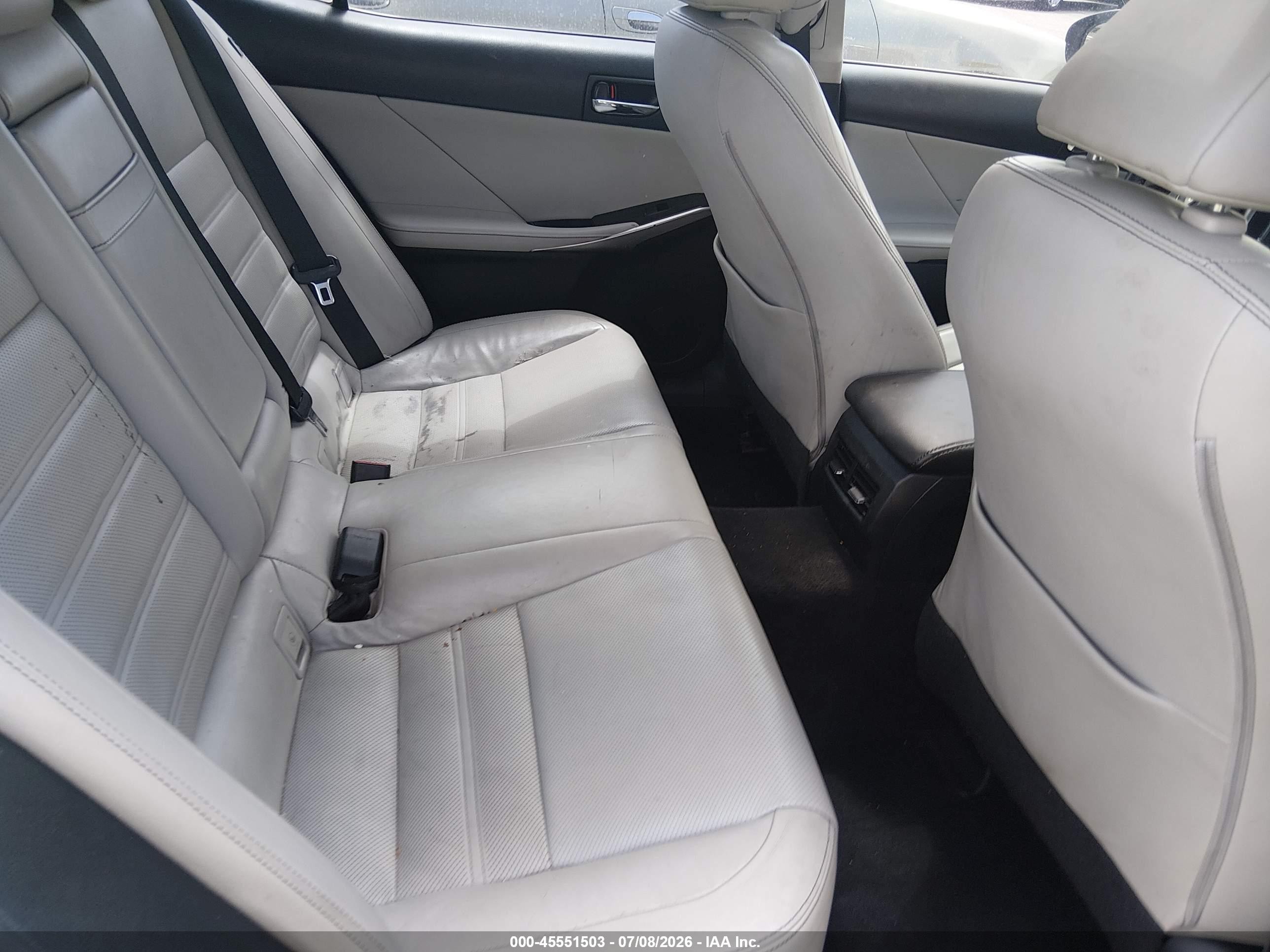 2014 Lexus Is 350 Silver vin: JTHCE1D28E5005004