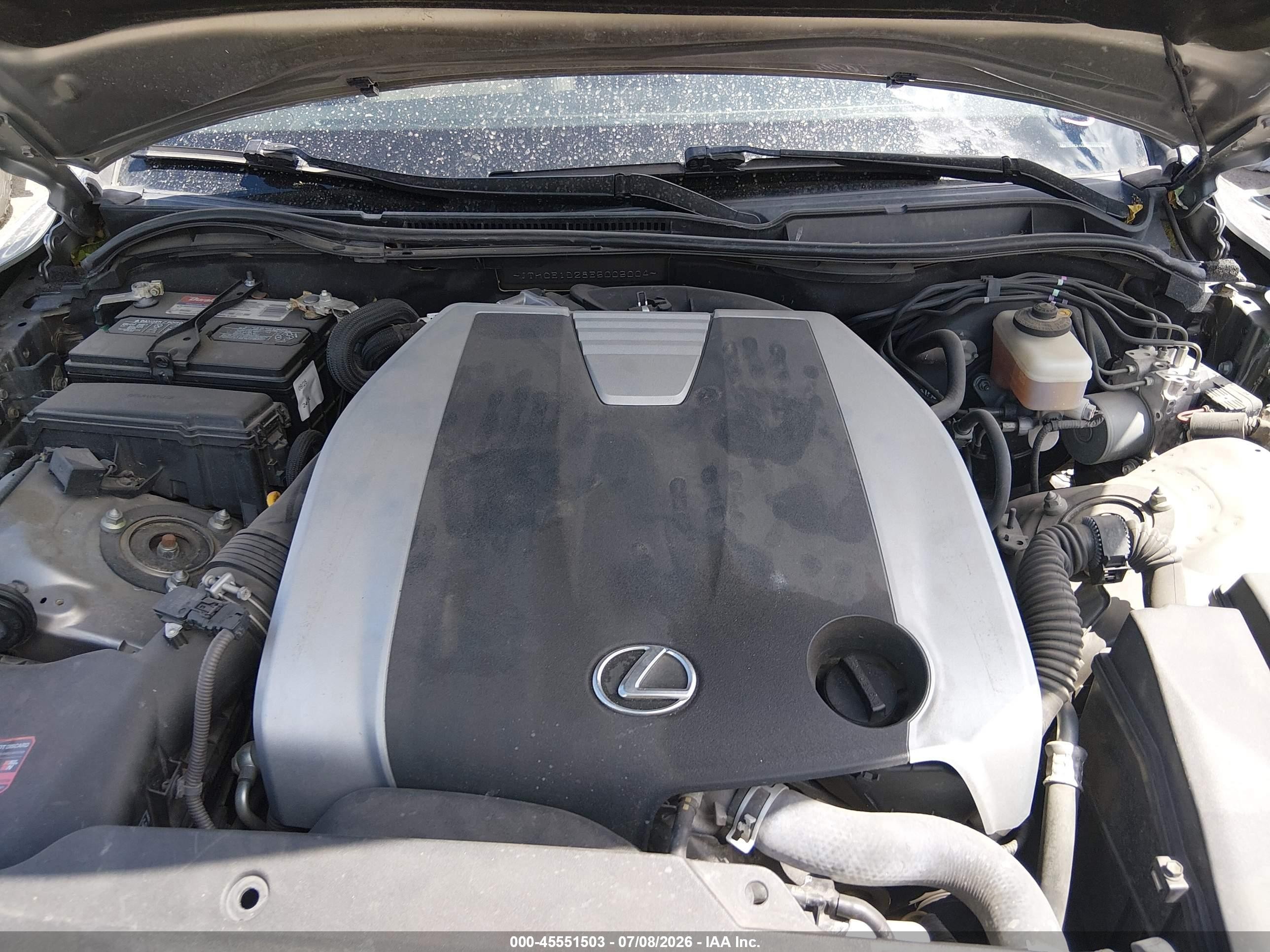 2014 Lexus Is 350 Silver vin: JTHCE1D28E5005004