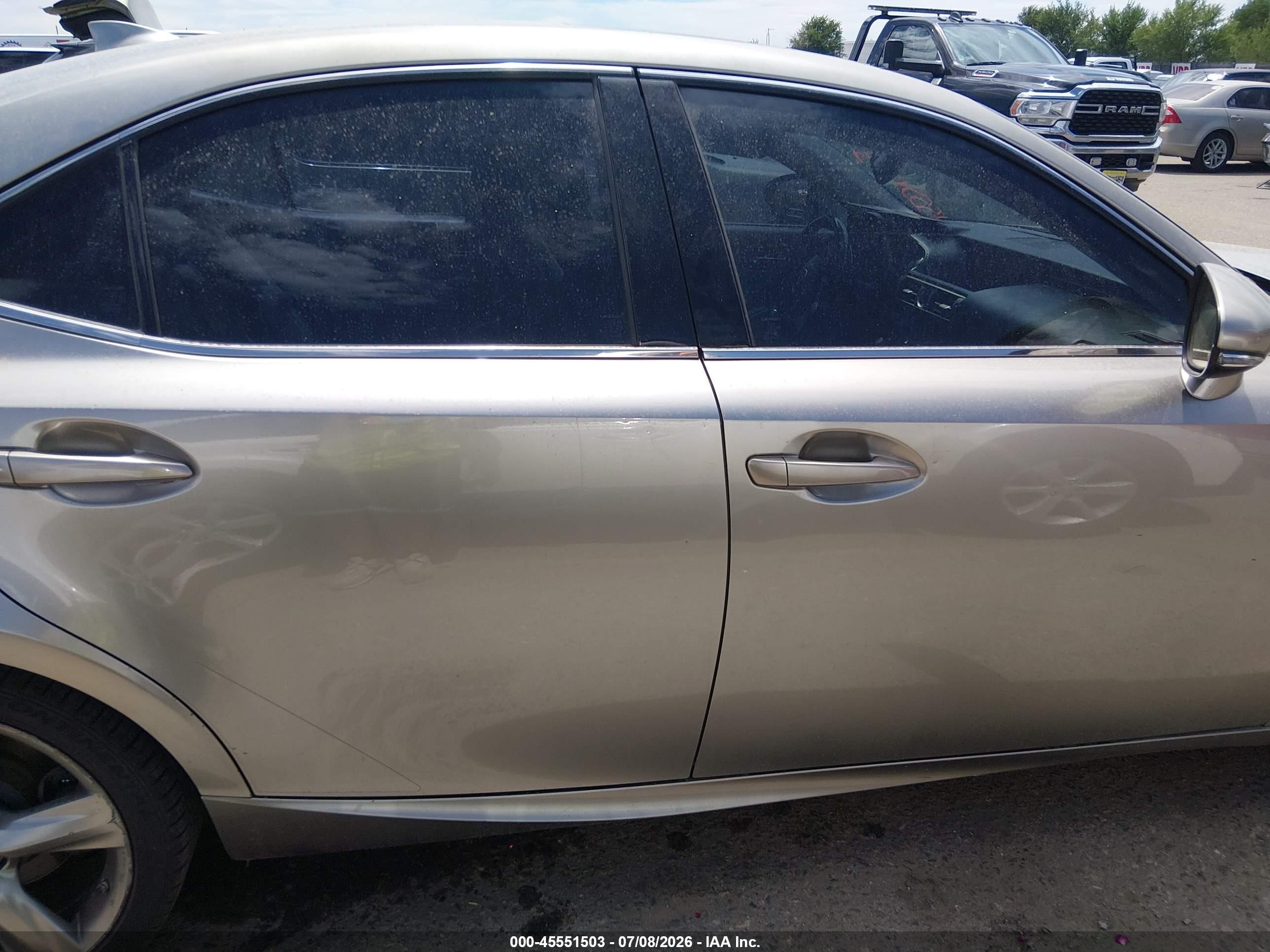 2014 Lexus Is 350 Silver vin: JTHCE1D28E5005004