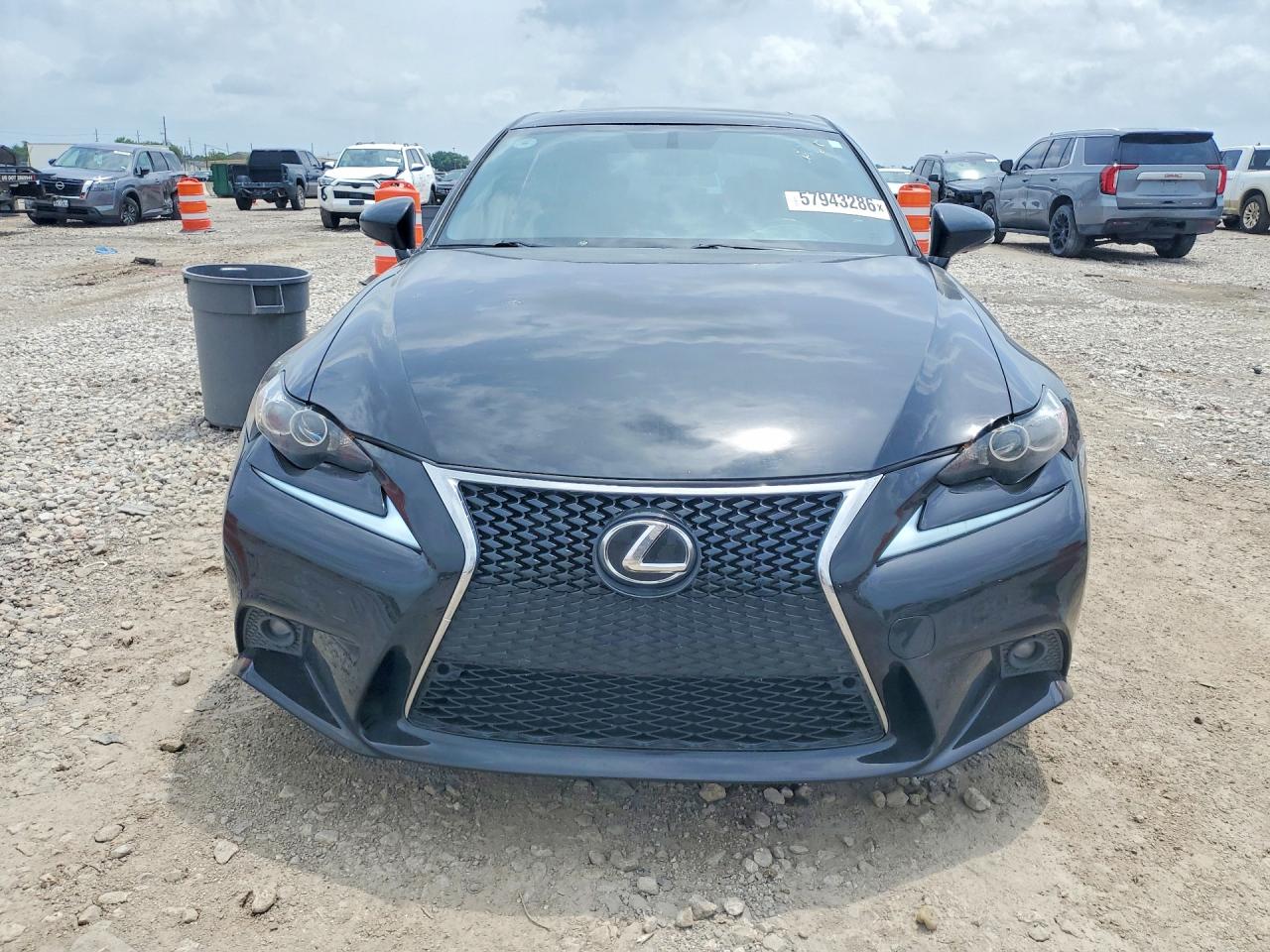 2014 Lexus Is 350 Black vin: JTHCE1D29E5001026