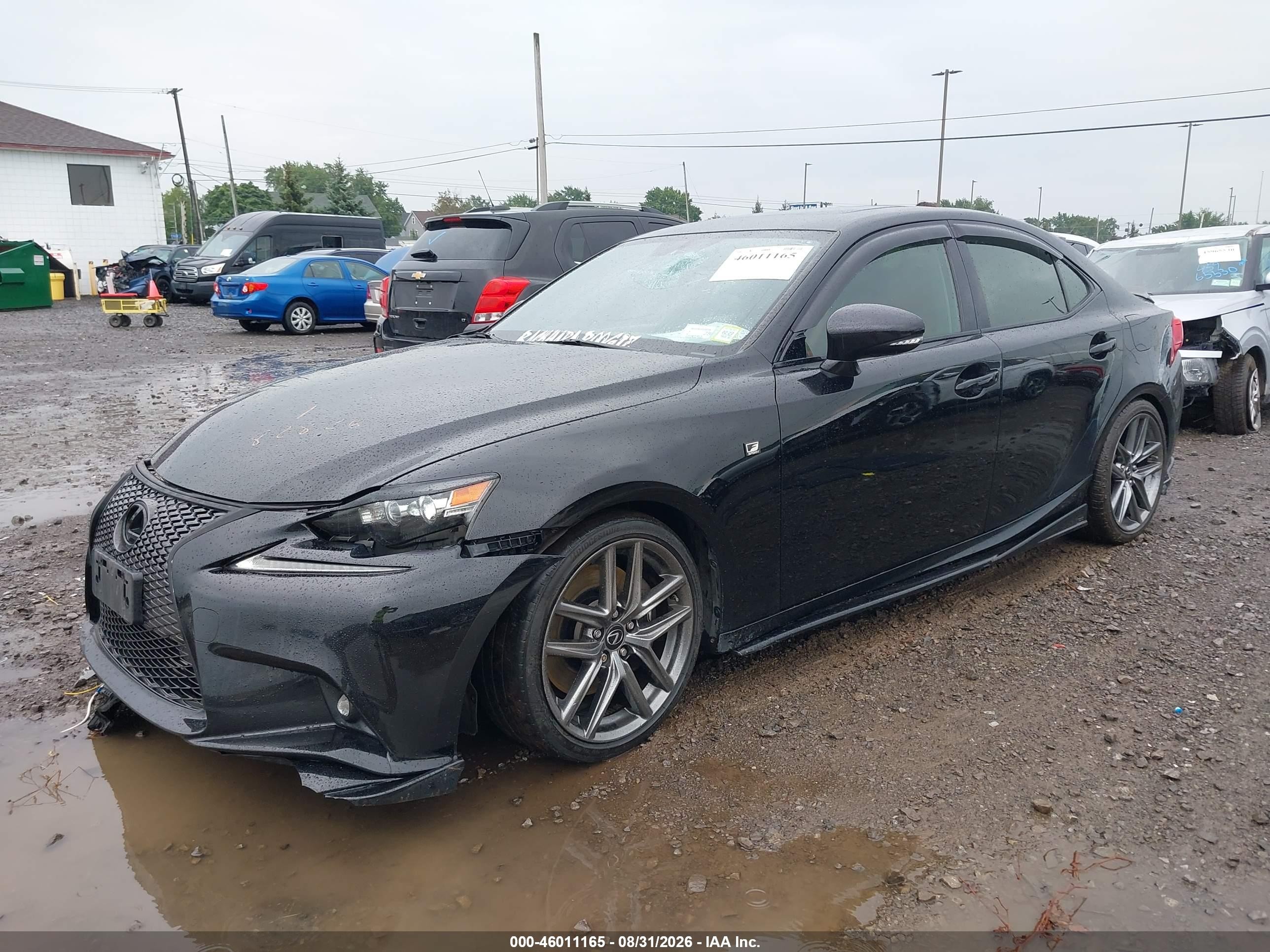 2015 Lexus Is 350   Black vin: JTHCE1D29F5006809