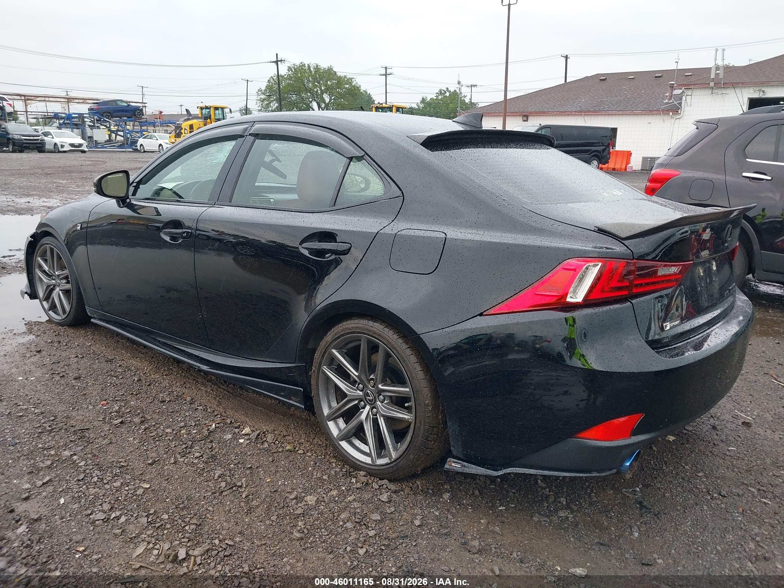 2015 Lexus Is 350   Black vin: JTHCE1D29F5006809
