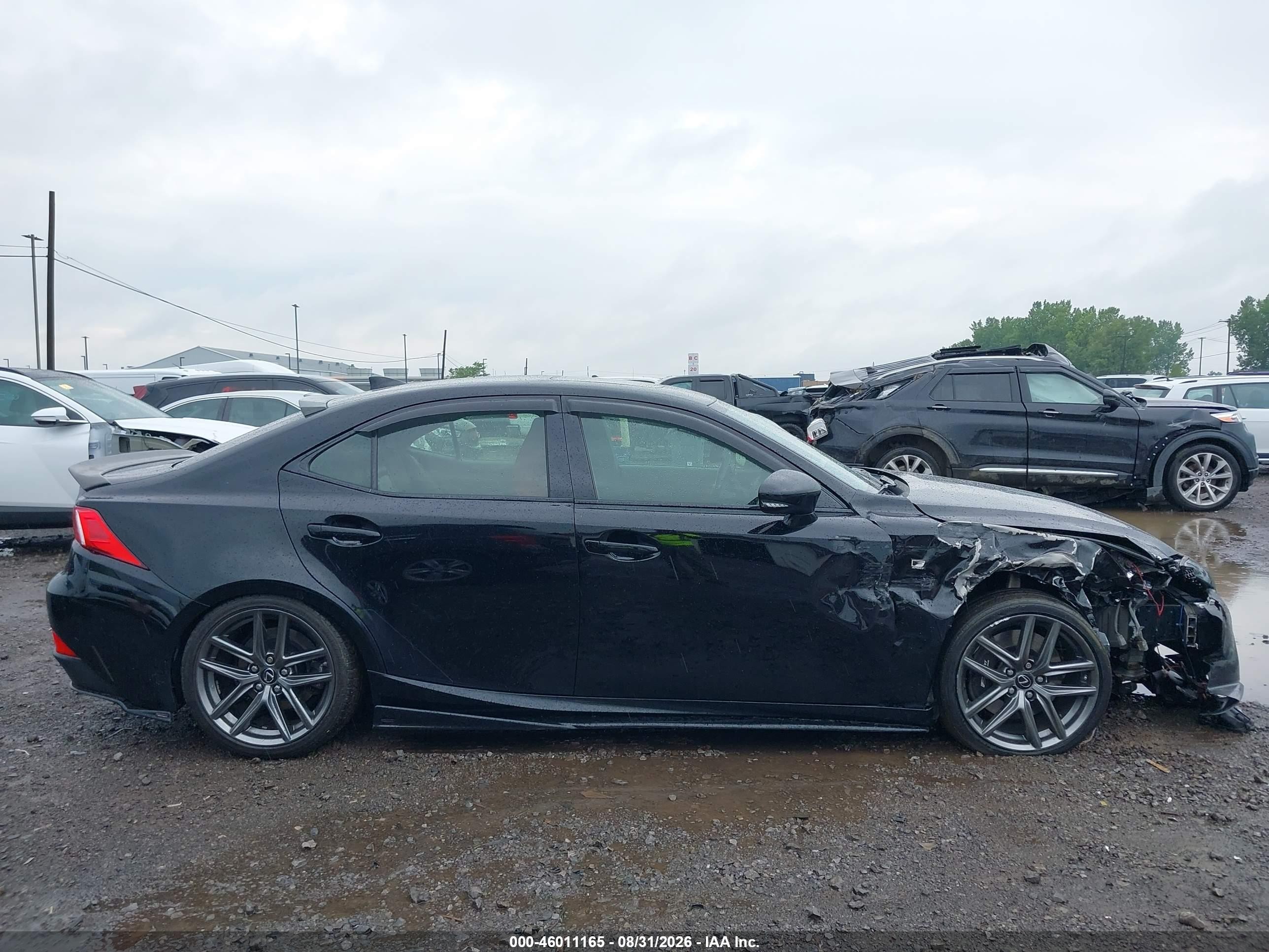 2015 Lexus Is 350   Black vin: JTHCE1D29F5006809