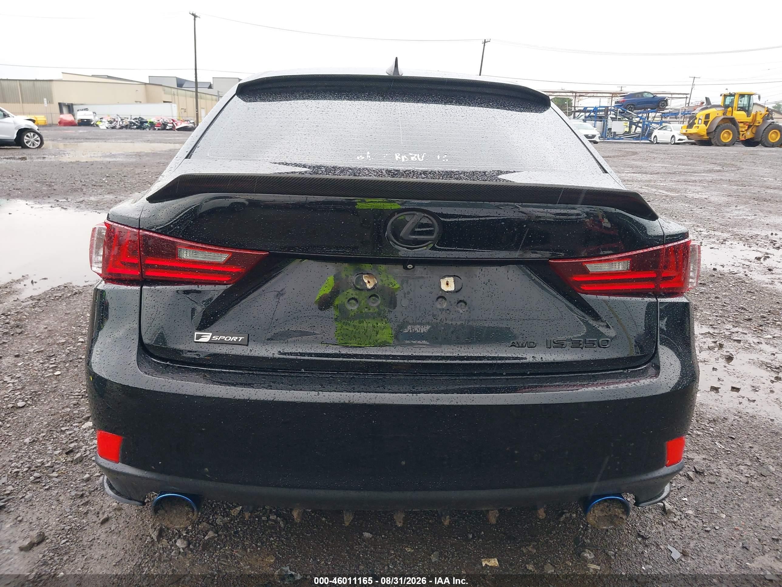 2015 Lexus Is 350   Black vin: JTHCE1D29F5006809