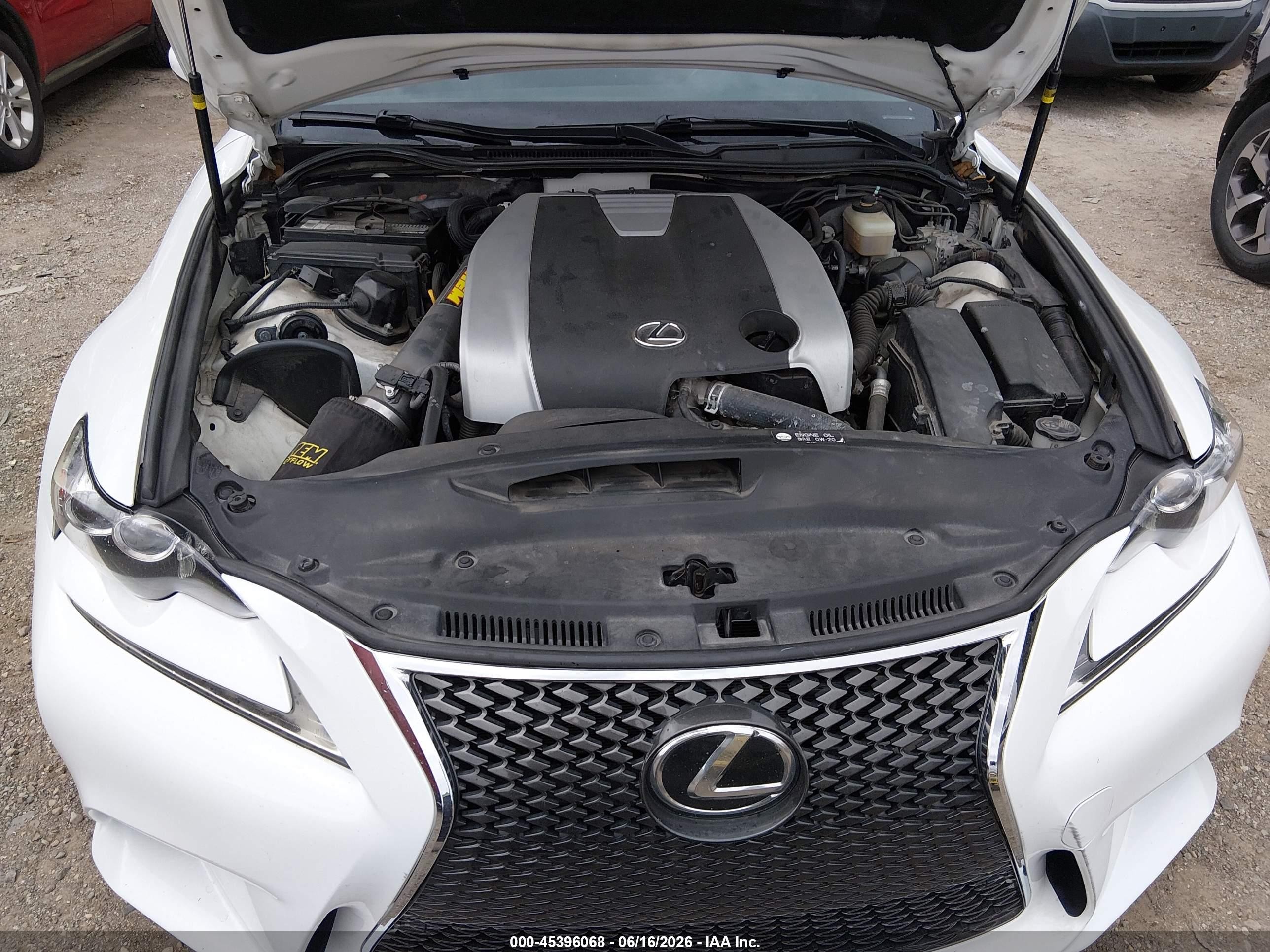 2015 Lexus Is 350   Белый vin: JTHCE1D29F5007846