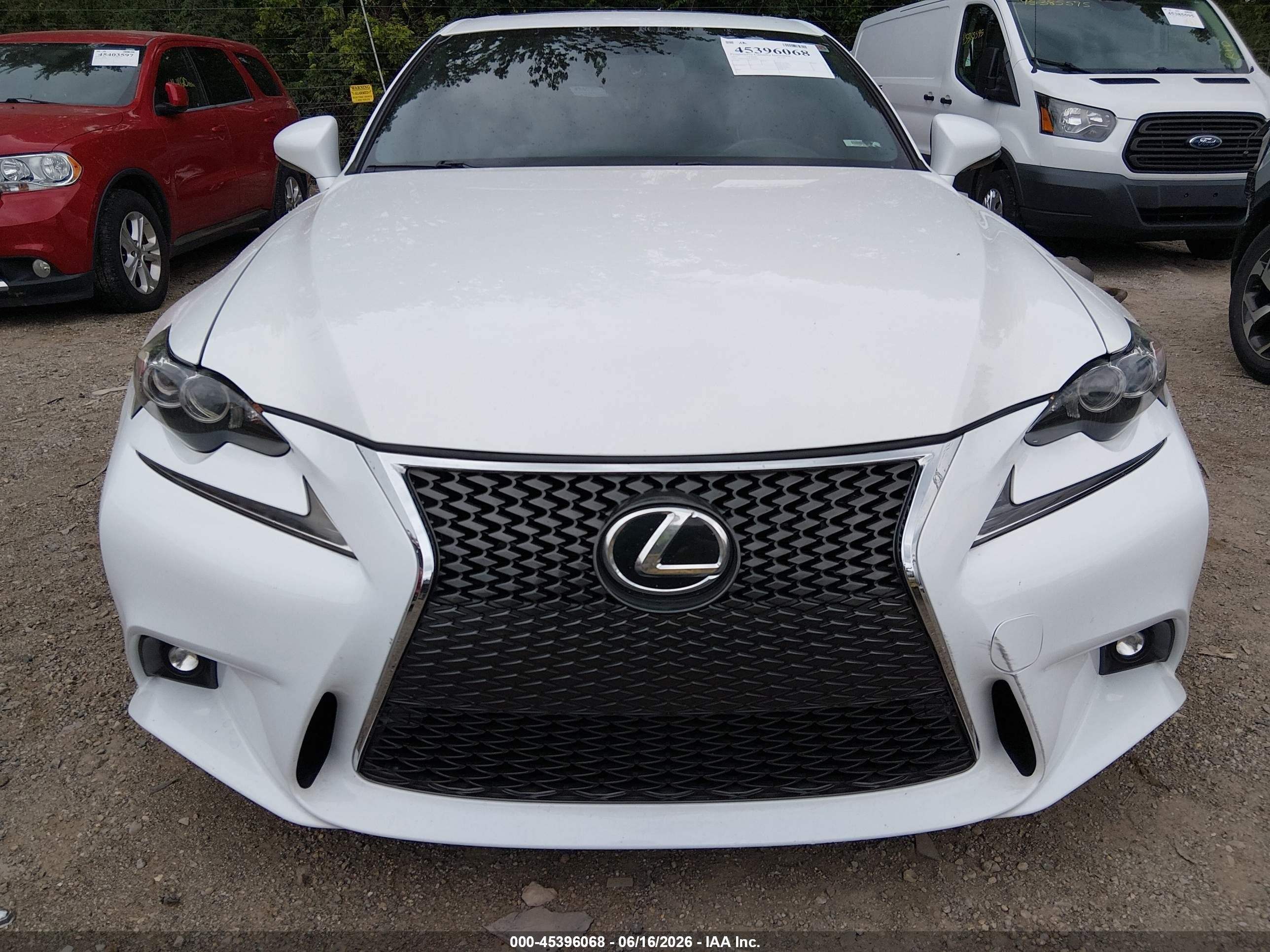 2015 Lexus Is 350   Белый vin: JTHCE1D29F5007846