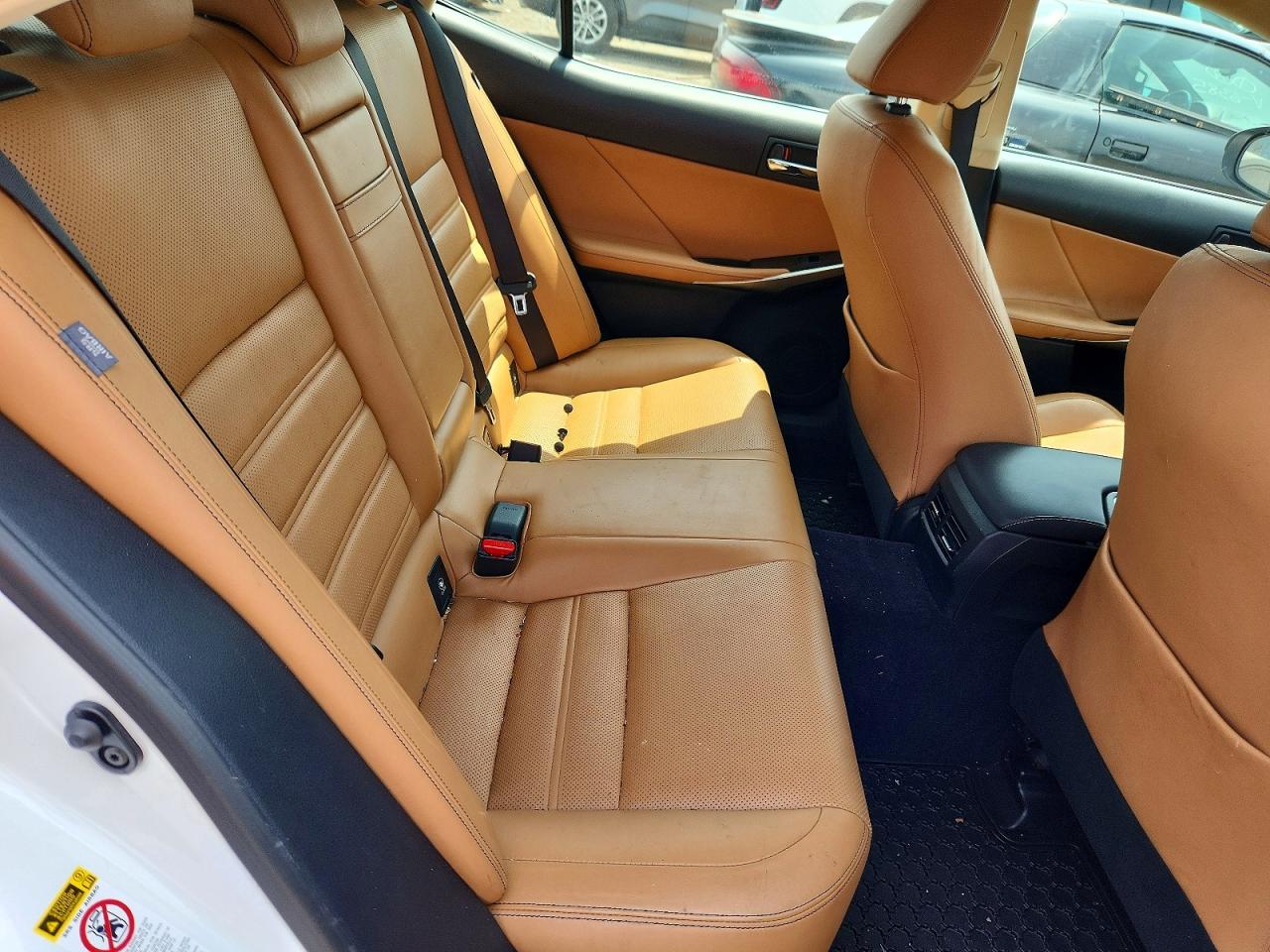 2014 Lexus Is 350 White vin: JTHCE1D2XE5000340