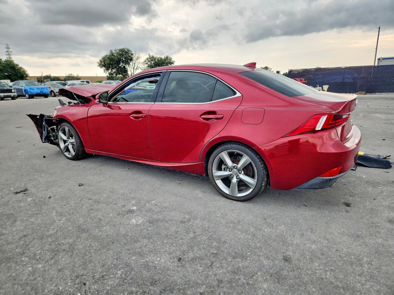 2014 Lexus Is 350 Бордовый vin: JTHCE1D2XE5003934