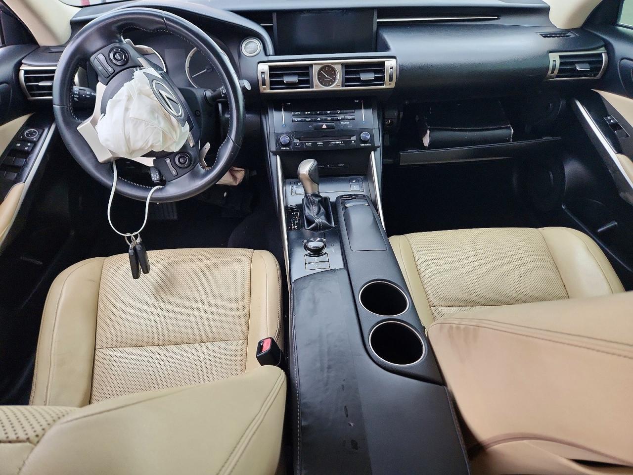 2014 Lexus Is 350 Бордовый vin: JTHCE1D2XE5003934