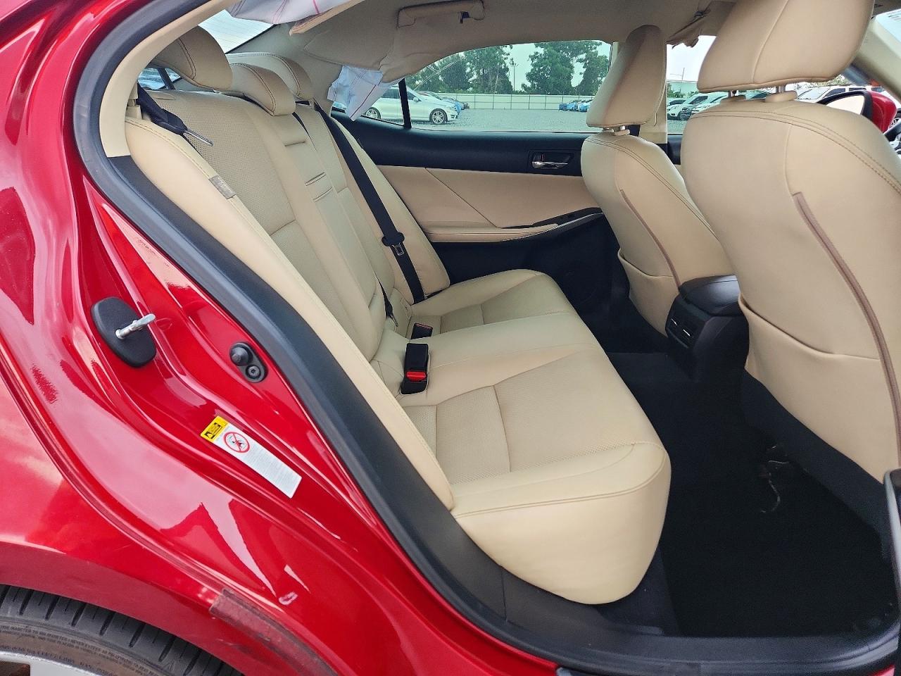 2014 Lexus Is 350 Бордовый vin: JTHCE1D2XE5003934