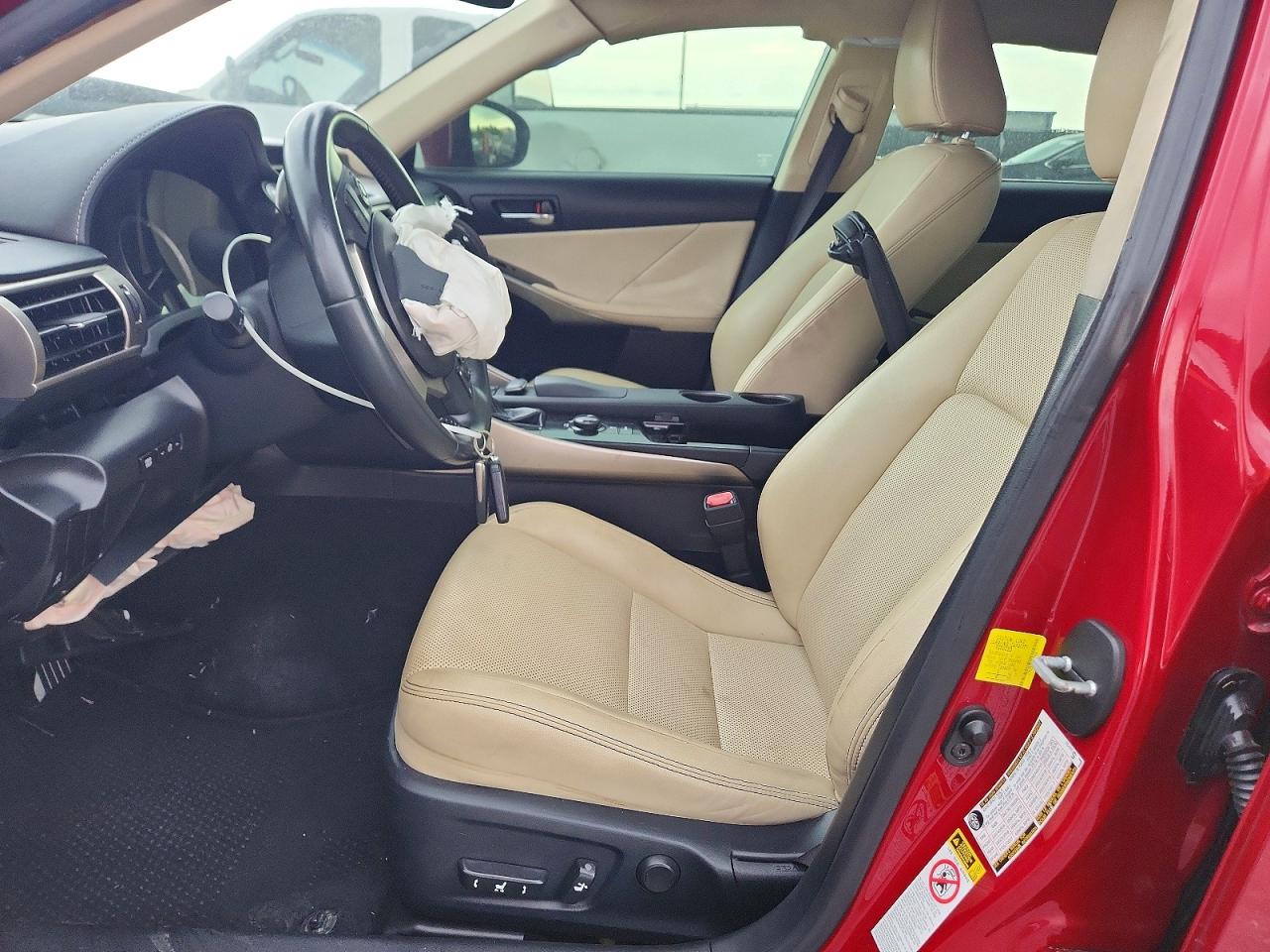 2014 Lexus Is 350 Бордовый vin: JTHCE1D2XE5003934