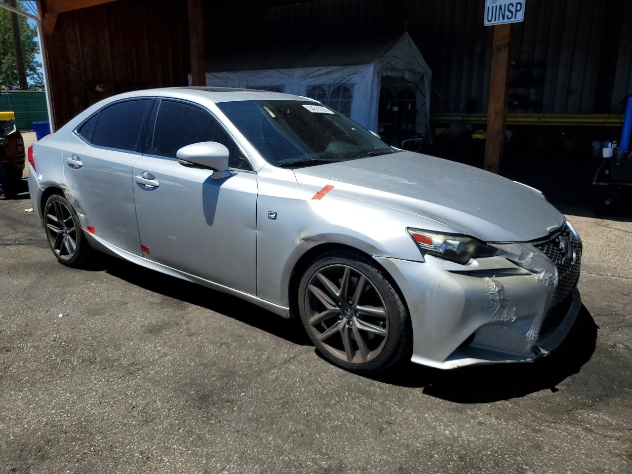 2014 Lexus Is 350 Silver vin: JTHCE1D2XE5004274
