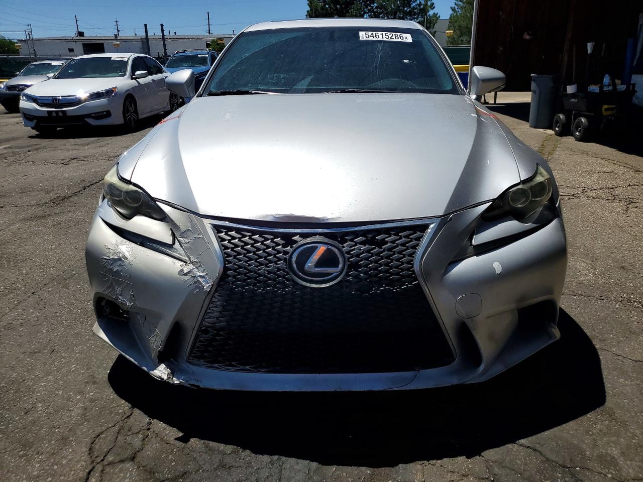 2014 Lexus Is 350 Silver vin: JTHCE1D2XE5004274
