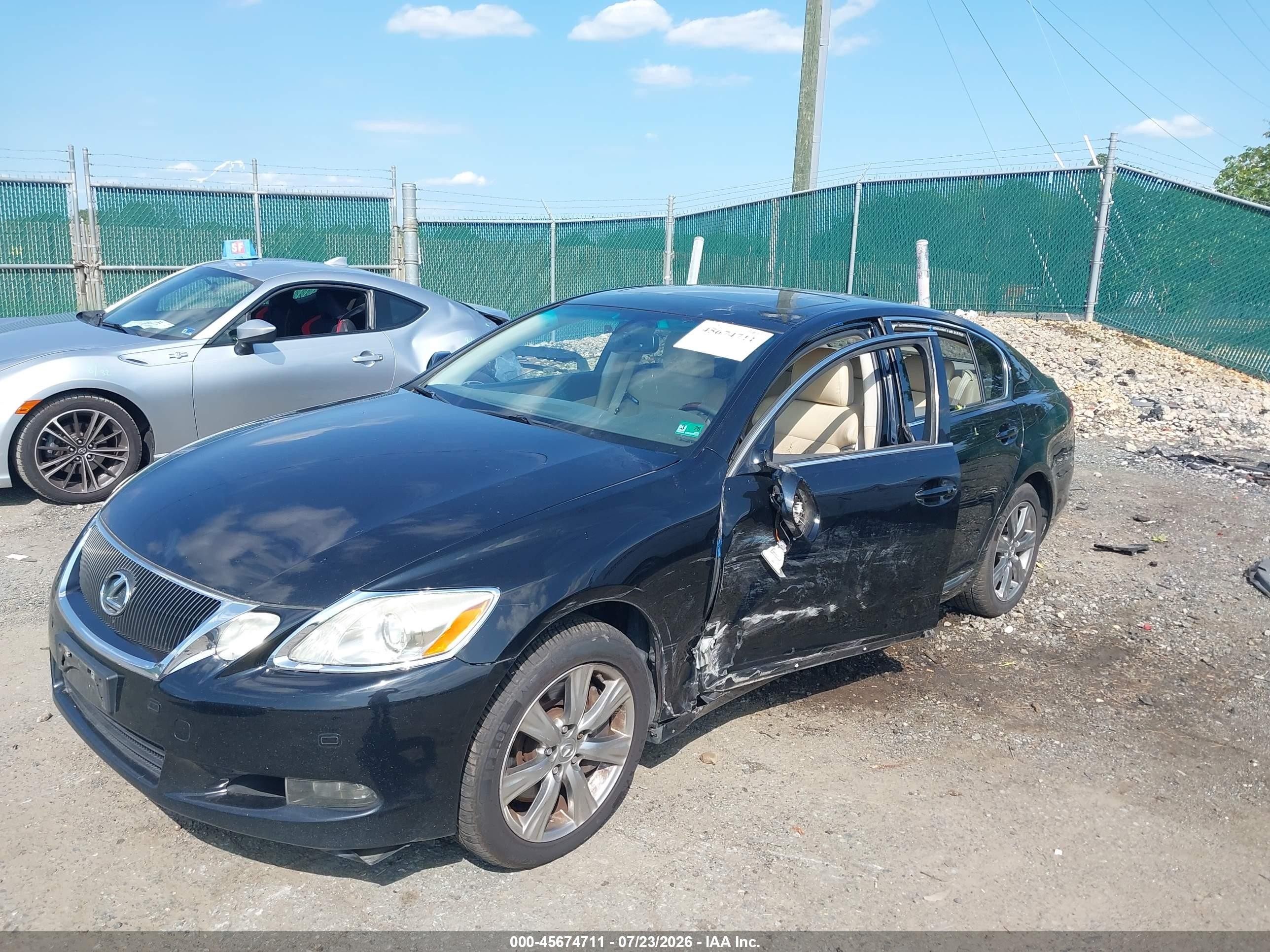 2010 Lexus Gs 350   Black vin: JTHCE1KS0A0025466