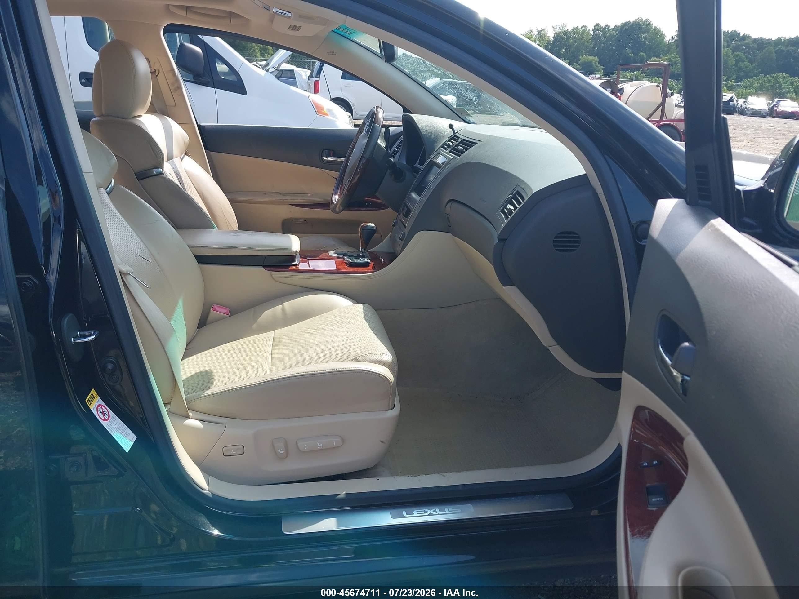 2010 Lexus Gs 350   Black vin: JTHCE1KS0A0025466