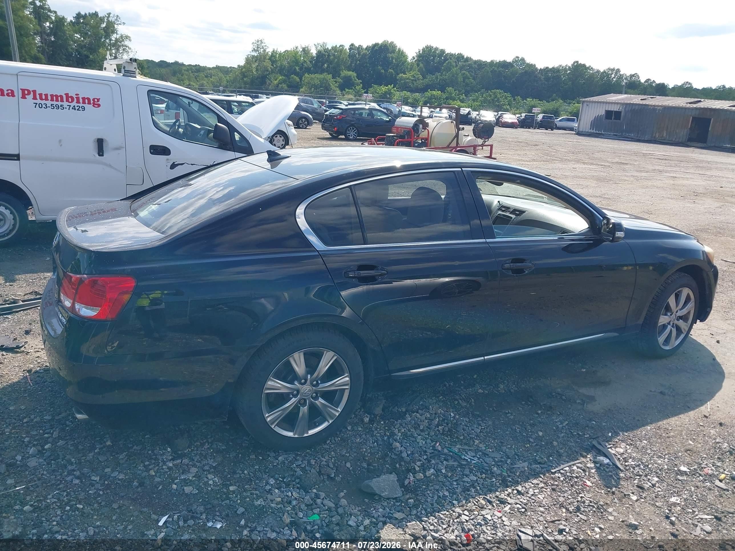 2010 Lexus Gs 350   Black vin: JTHCE1KS0A0025466