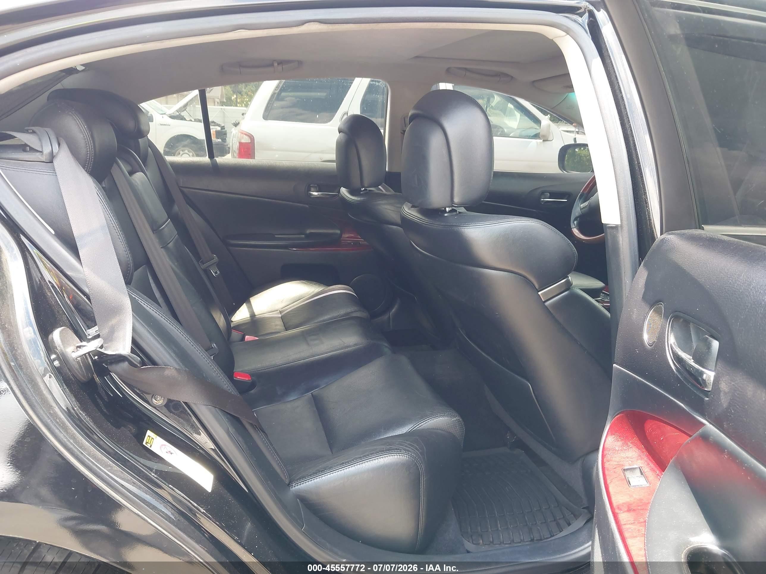 2010 Lexus Gs 350   Black vin: JTHCE1KS1A0025623