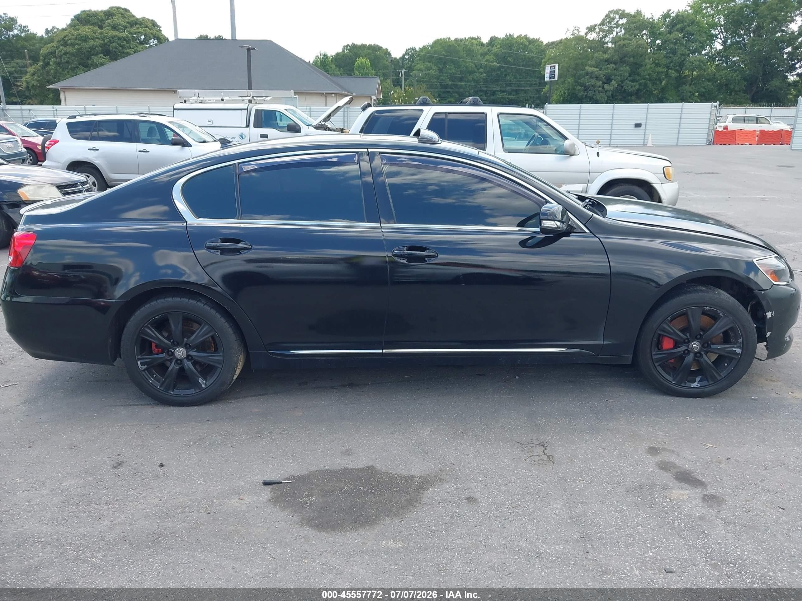 2010 Lexus Gs 350   Black vin: JTHCE1KS1A0025623