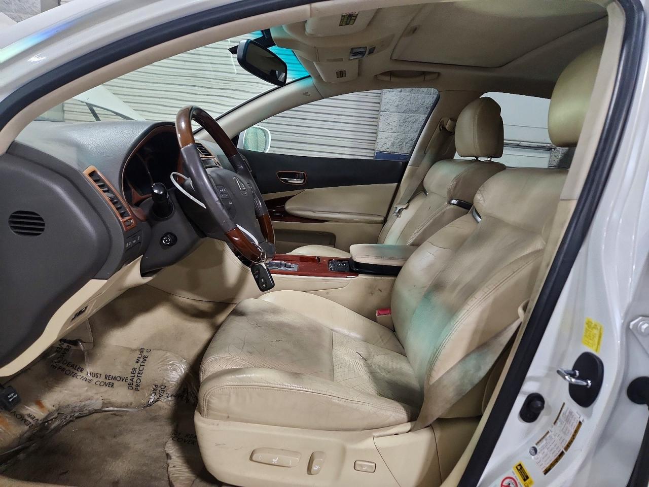 2010 Lexus Gs 350 White vin: JTHCE1KS1A0026920