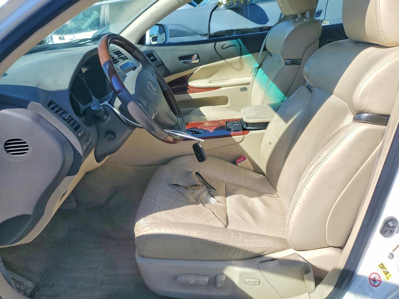 2010 Lexus Gs 350 White vin: JTHCE1KS2A0024478