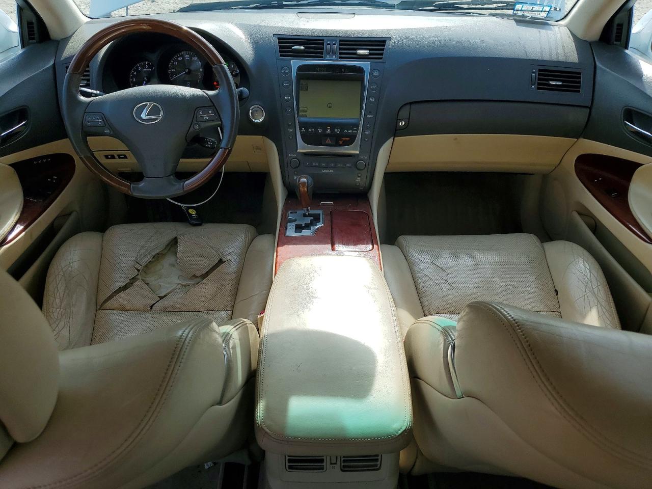2010 Lexus Gs 350 White vin: JTHCE1KS2A0024478