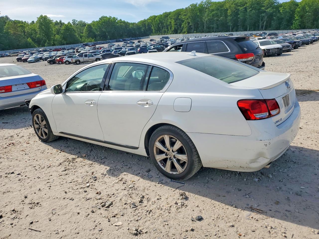 2010 Lexus Gs 350 White vin: JTHCE1KS2A0024478