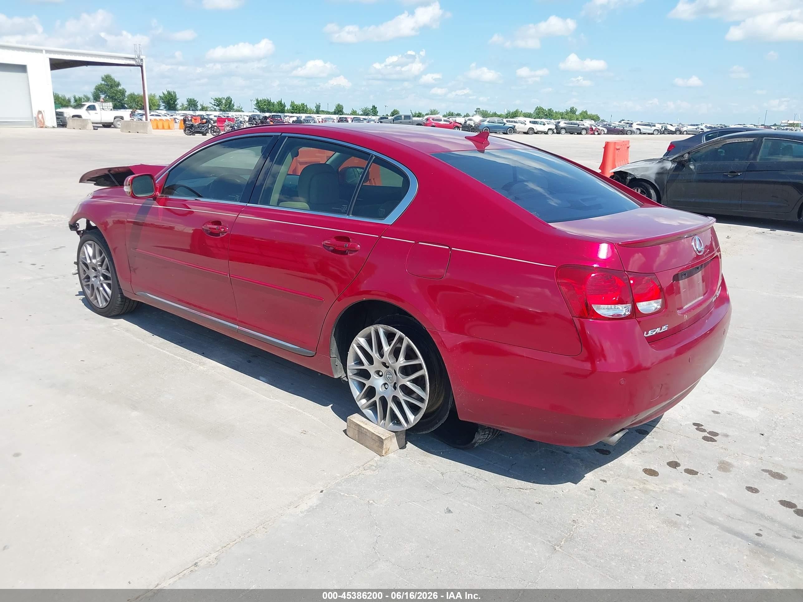 2010 Lexus Gs 350   Red vin: JTHCE1KS2A0024786