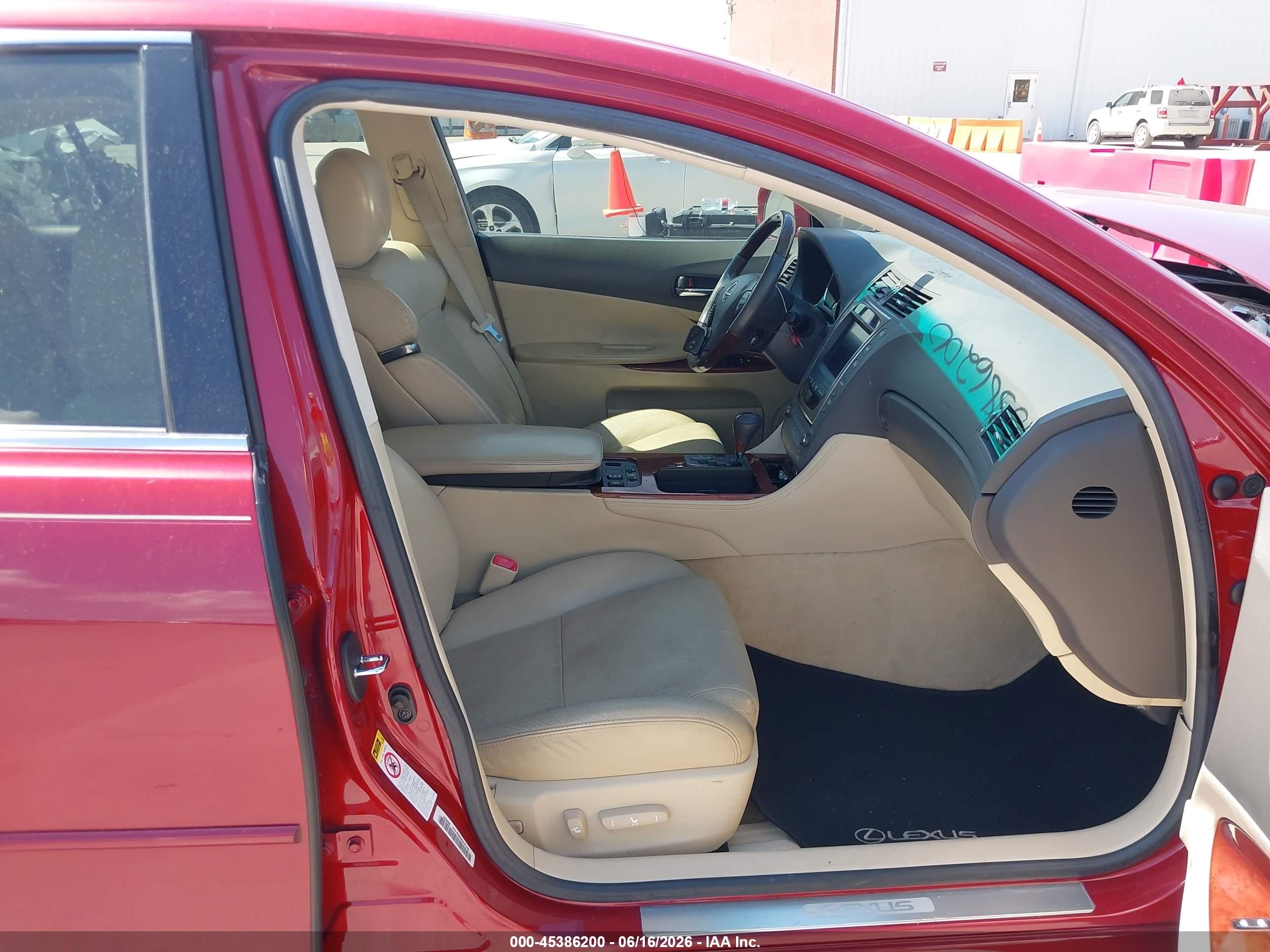 2010 Lexus Gs 350   Red vin: JTHCE1KS2A0024786