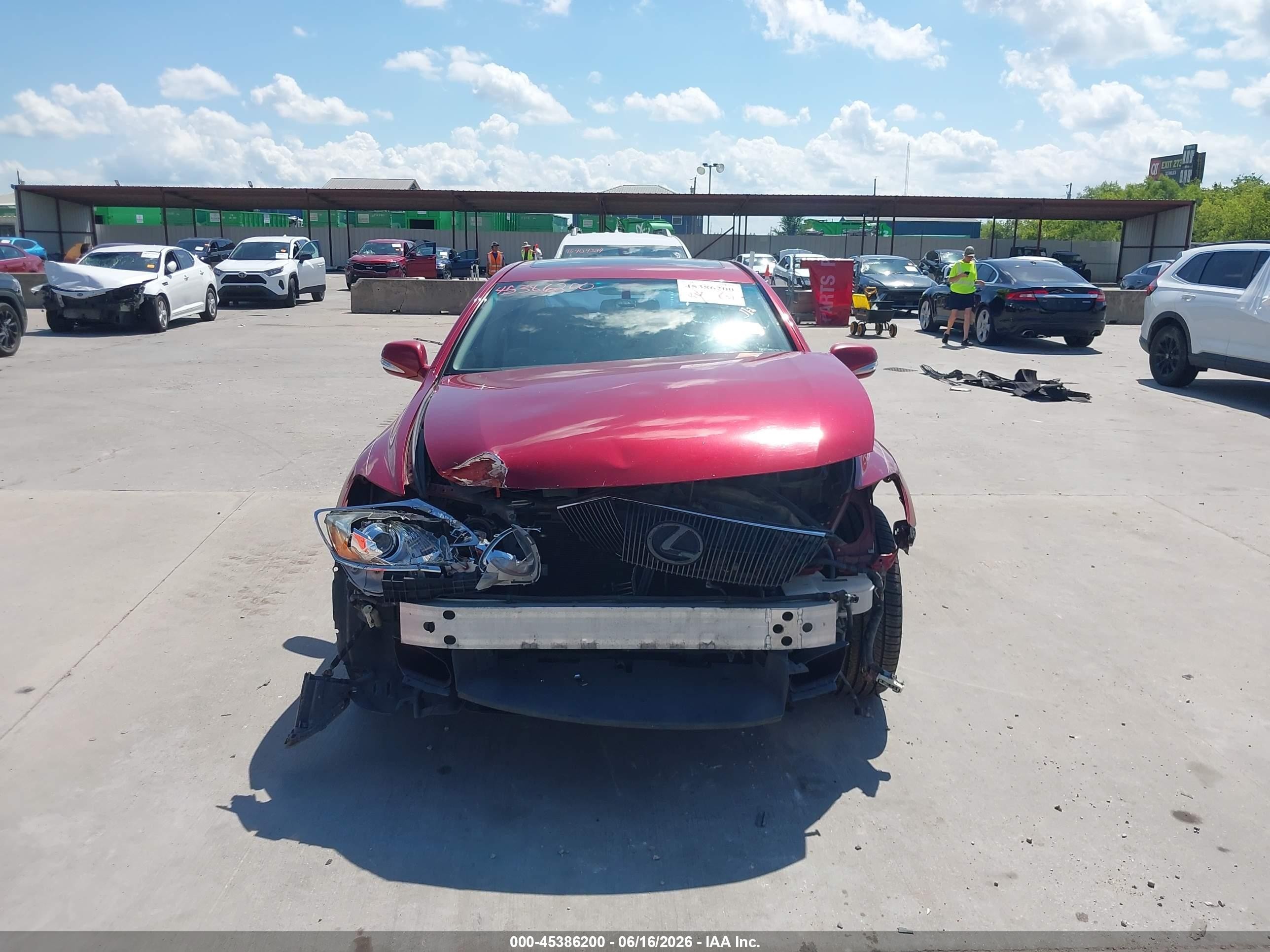 2010 Lexus Gs 350   Red vin: JTHCE1KS2A0024786