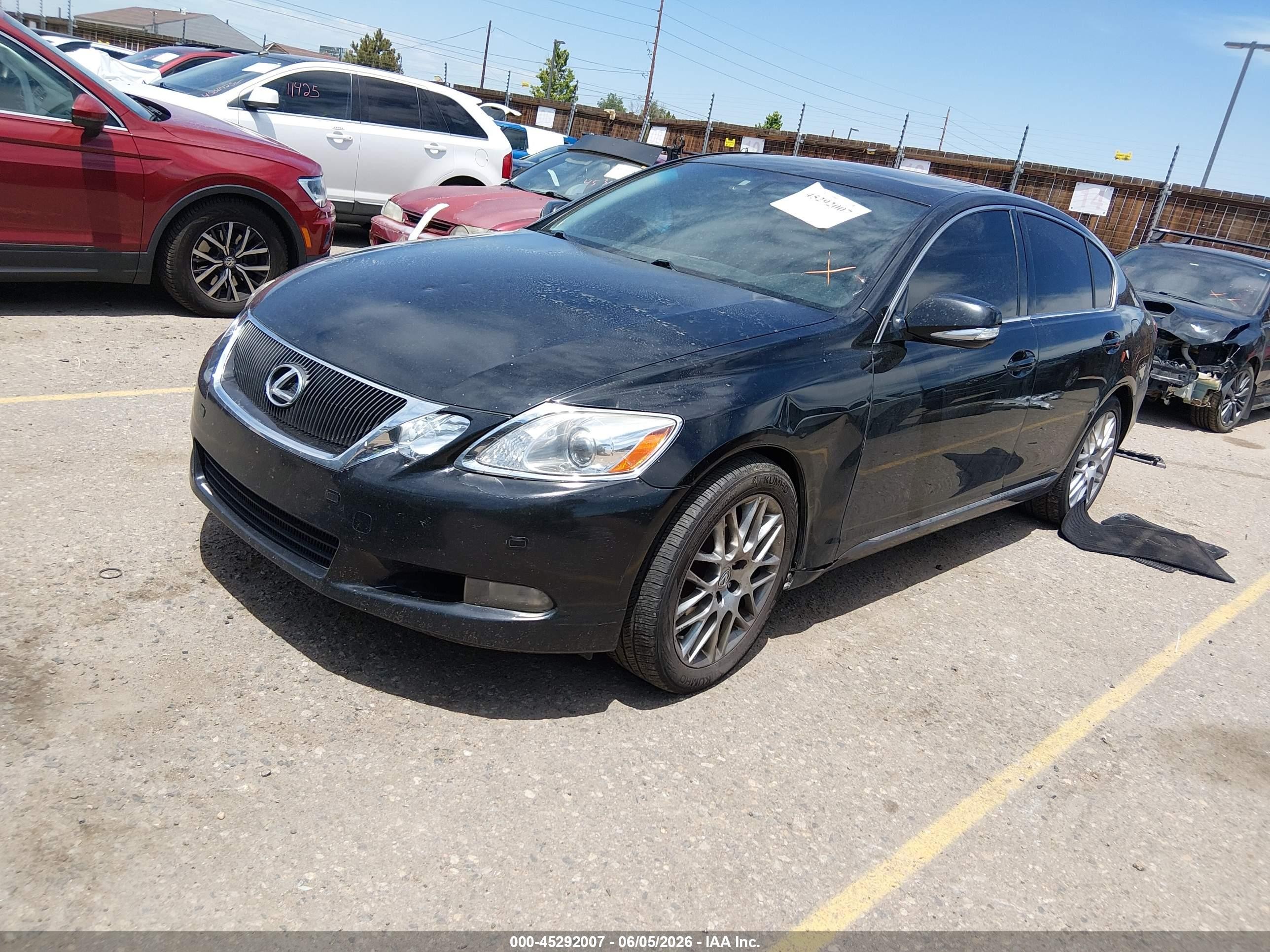 2010 Lexus Gs 350   Черный vin: JTHCE1KS2A0026764