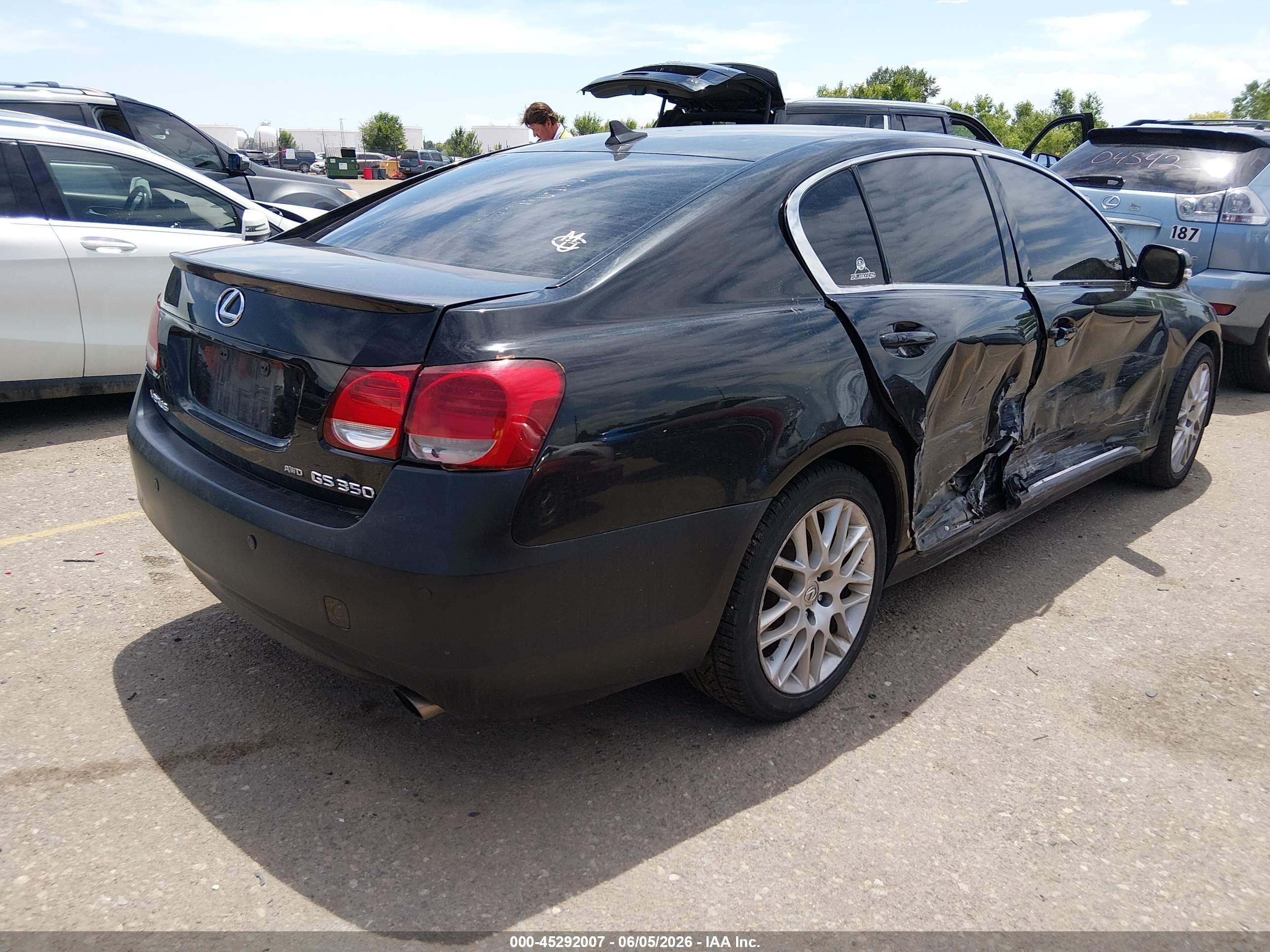 2010 Lexus Gs 350   Черный vin: JTHCE1KS2A0026764
