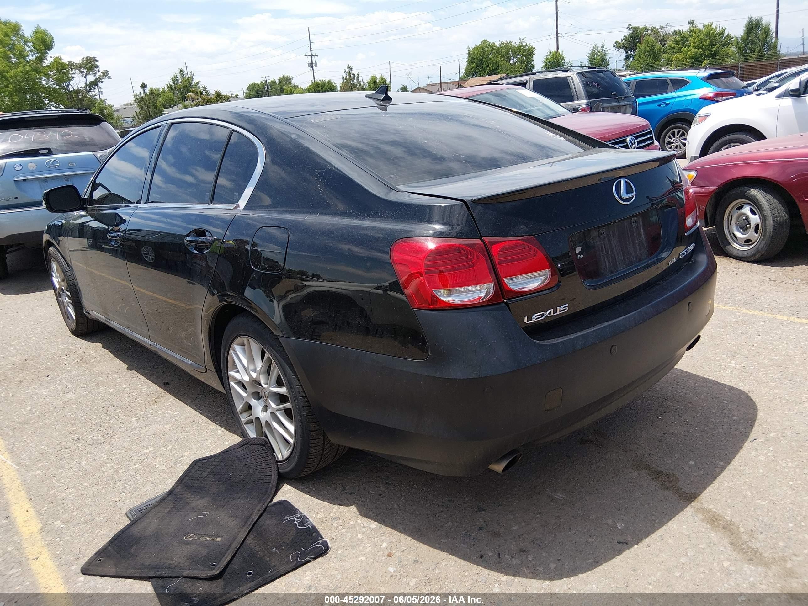 2010 Lexus Gs 350   Черный vin: JTHCE1KS2A0026764