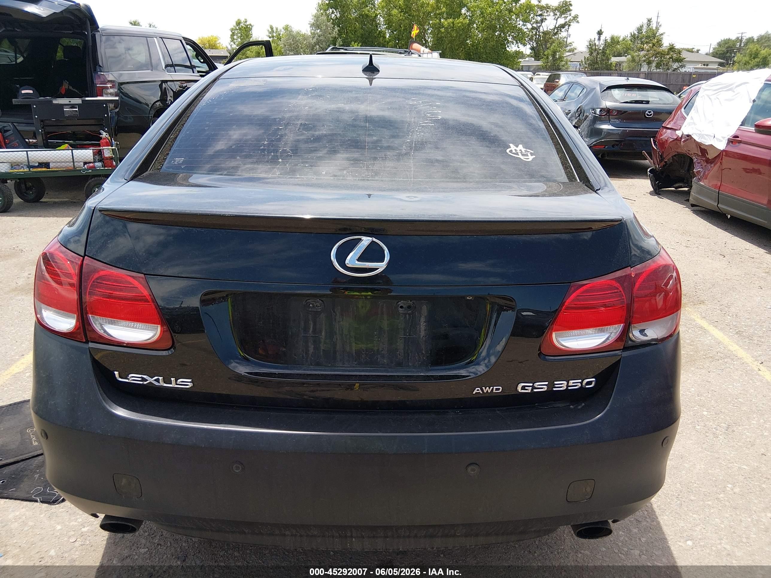 2010 Lexus Gs 350   Черный vin: JTHCE1KS2A0026764