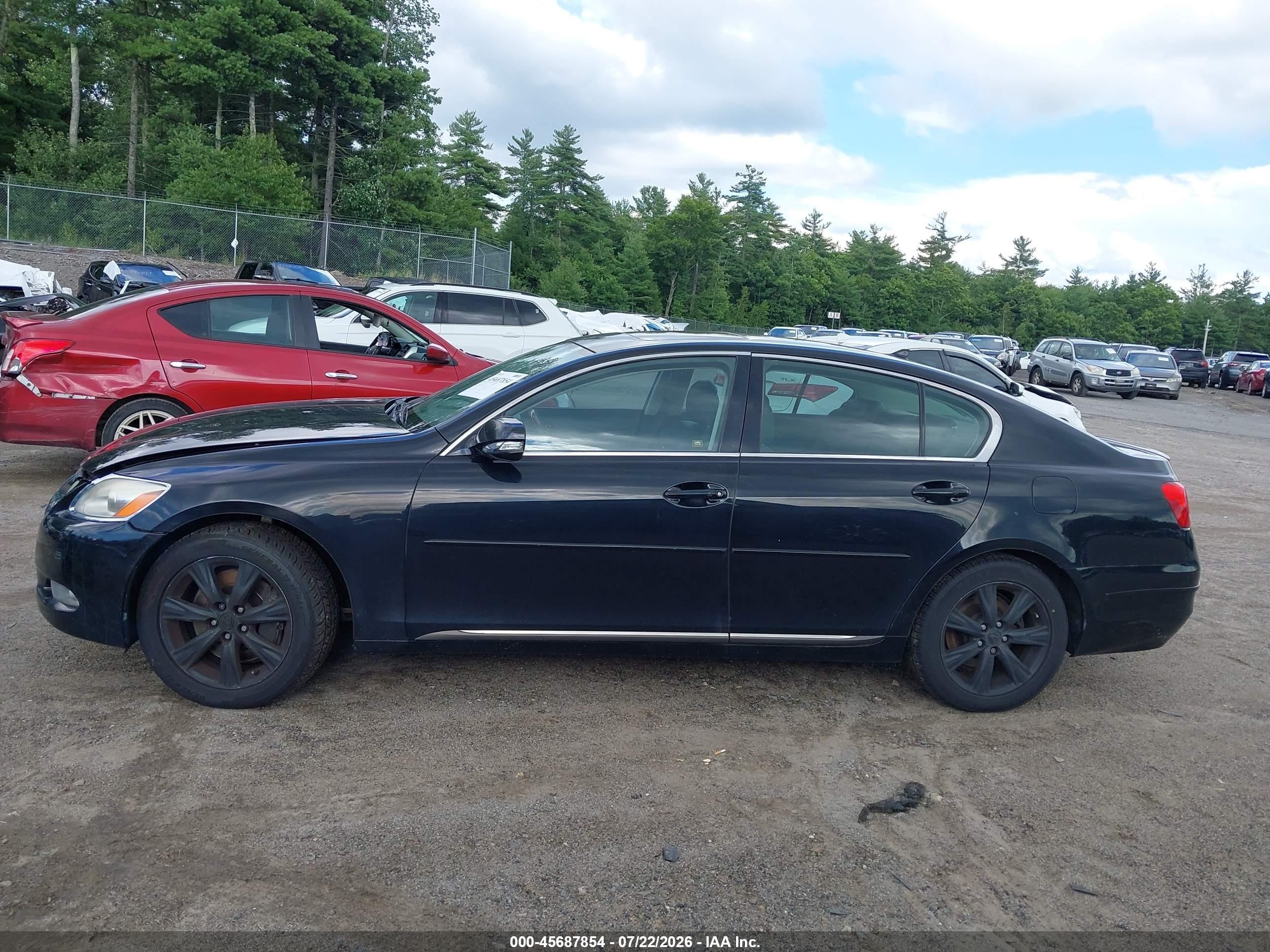2010 Lexus Gs 350   Black vin: JTHCE1KS2A0027655