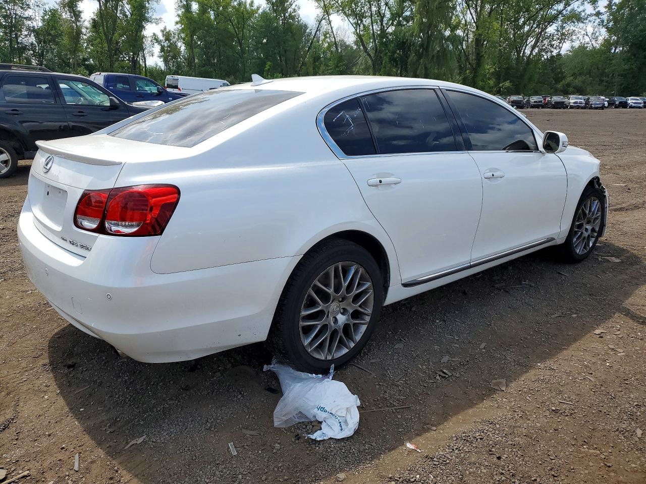 2011 Lexus Gs 350 White vin: JTHCE1KS2B0028158