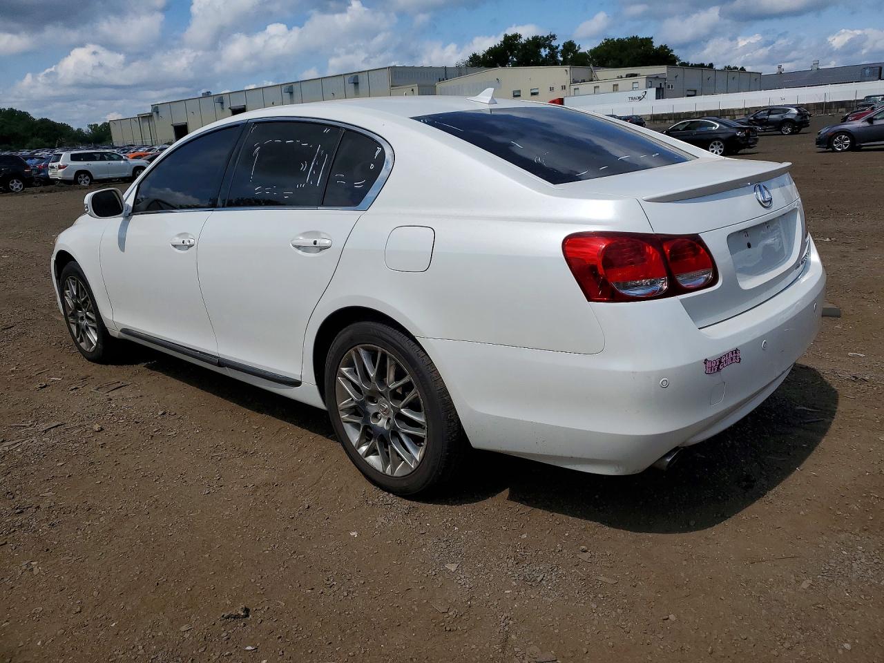 2011 Lexus Gs 350 White vin: JTHCE1KS2B0028158