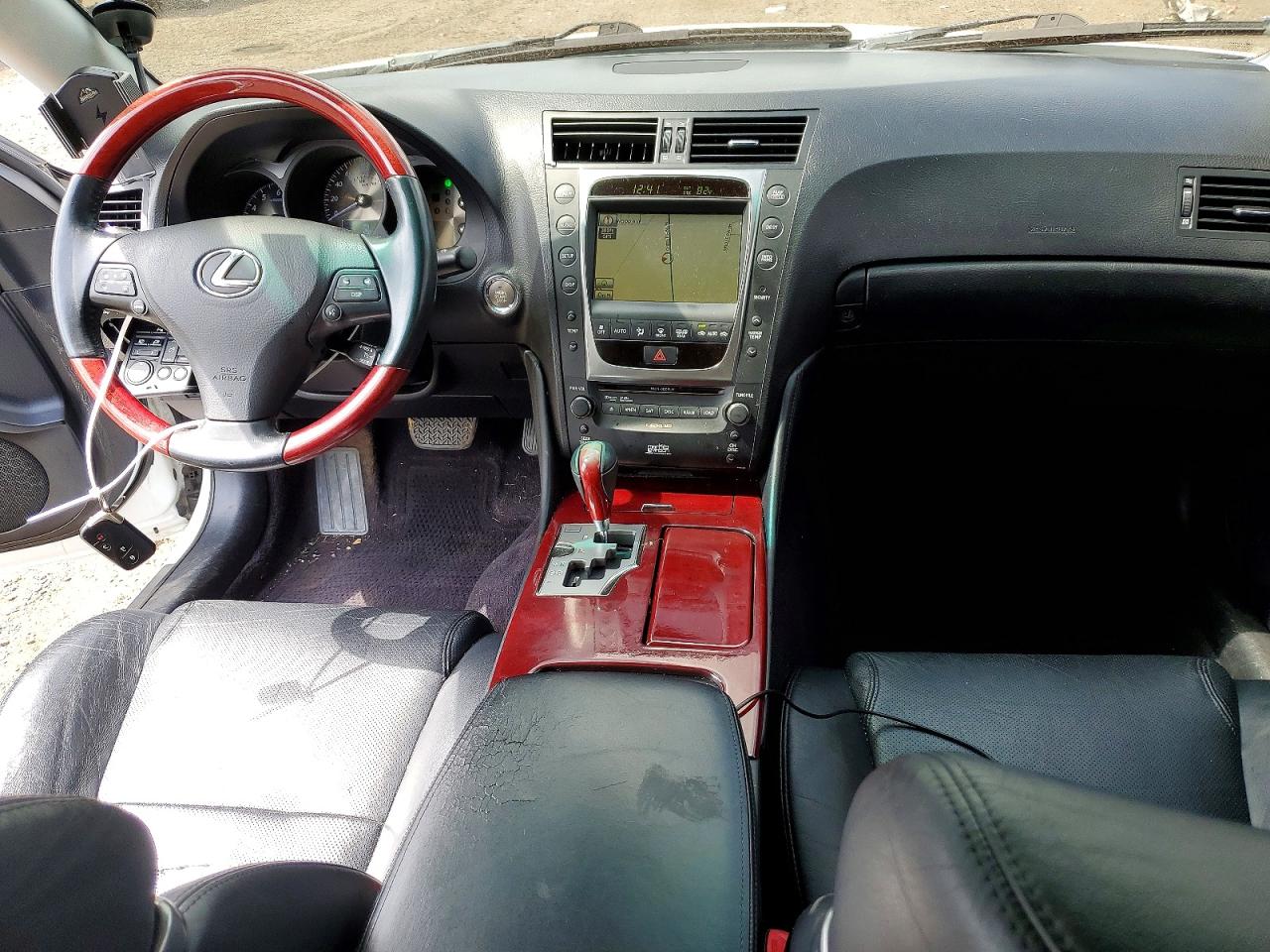2011 Lexus Gs 350 White vin: JTHCE1KS2B0028158