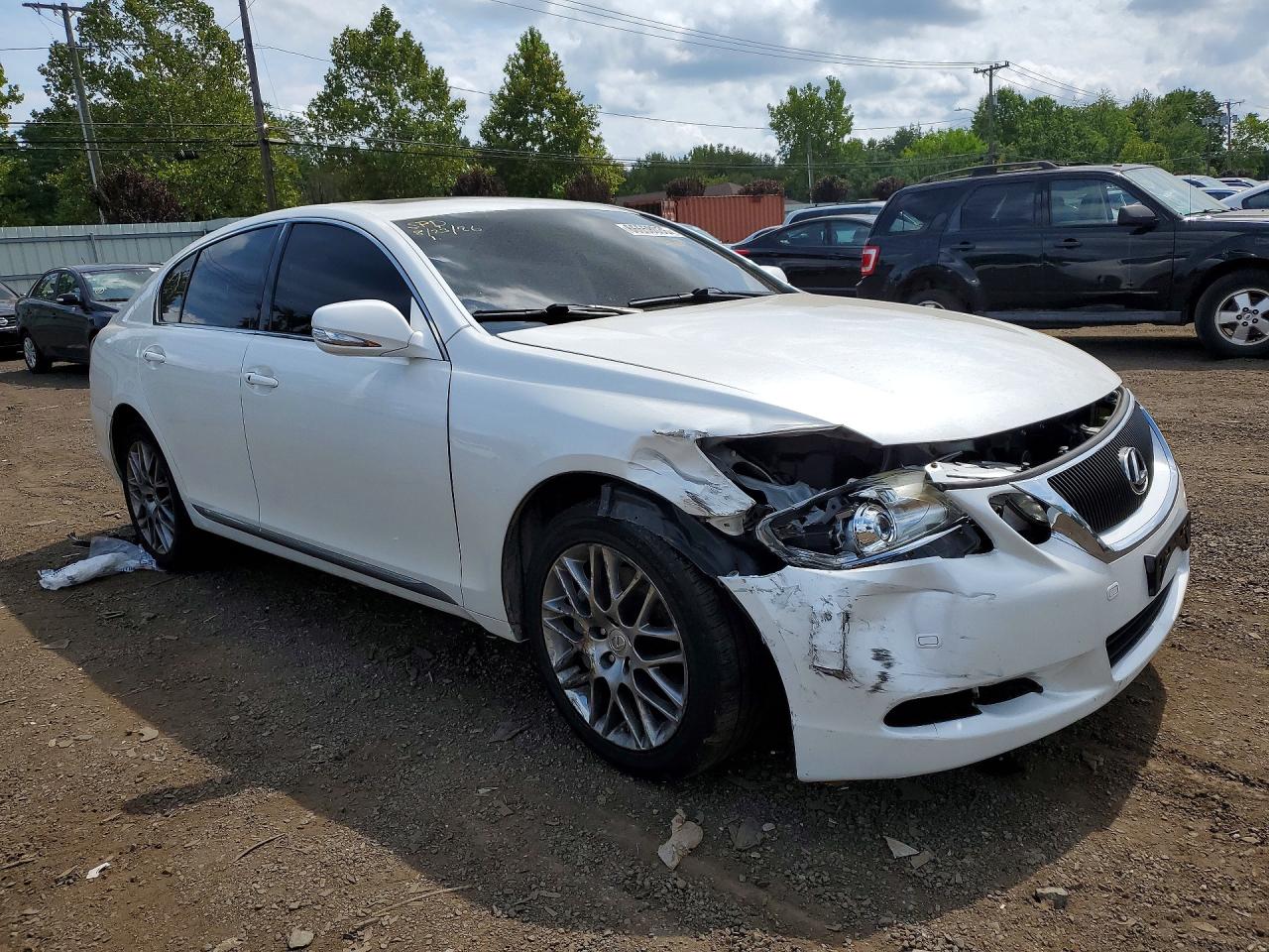 2011 Lexus Gs 350 White vin: JTHCE1KS2B0028158