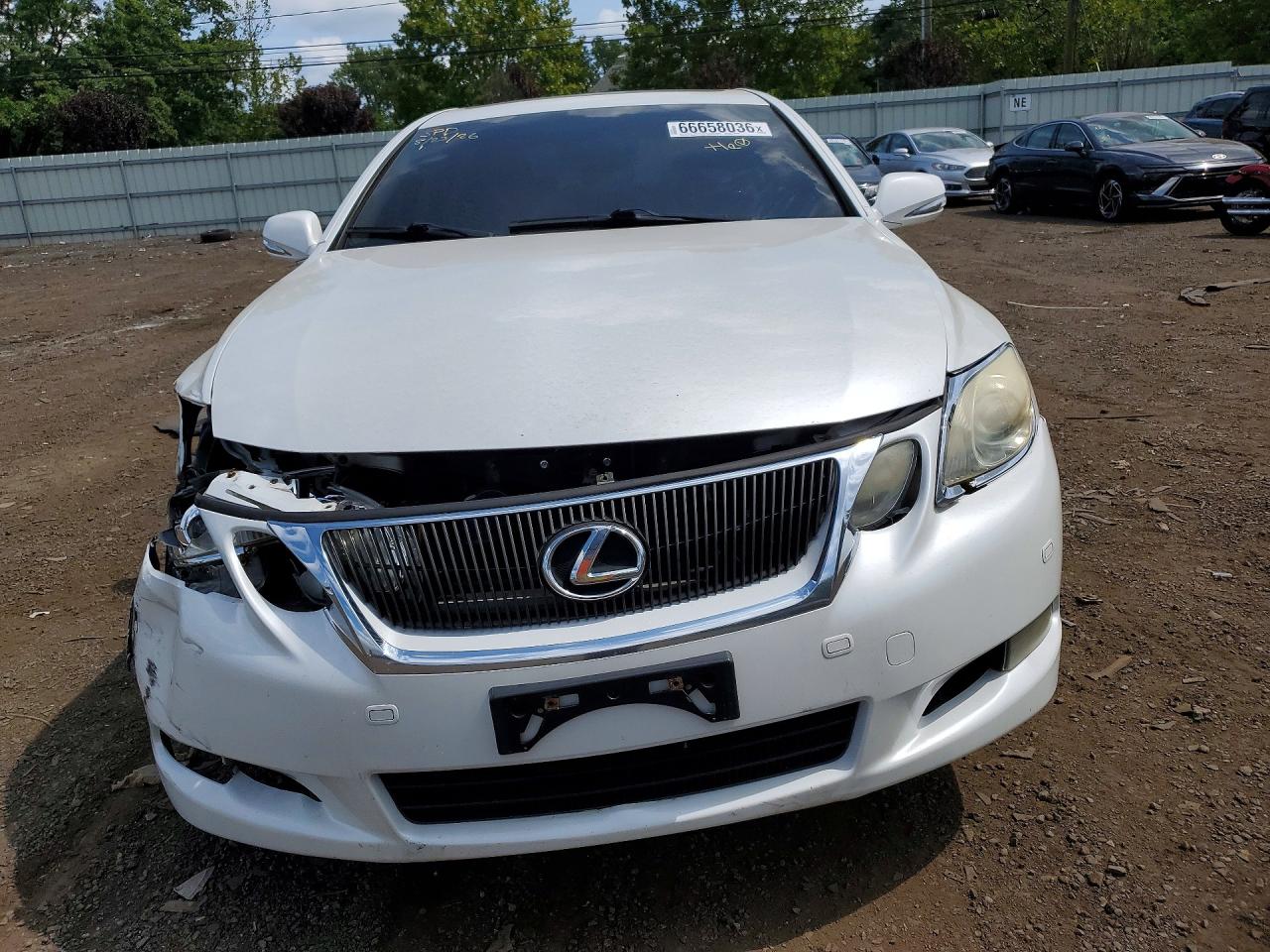 2011 Lexus Gs 350 White vin: JTHCE1KS2B0028158